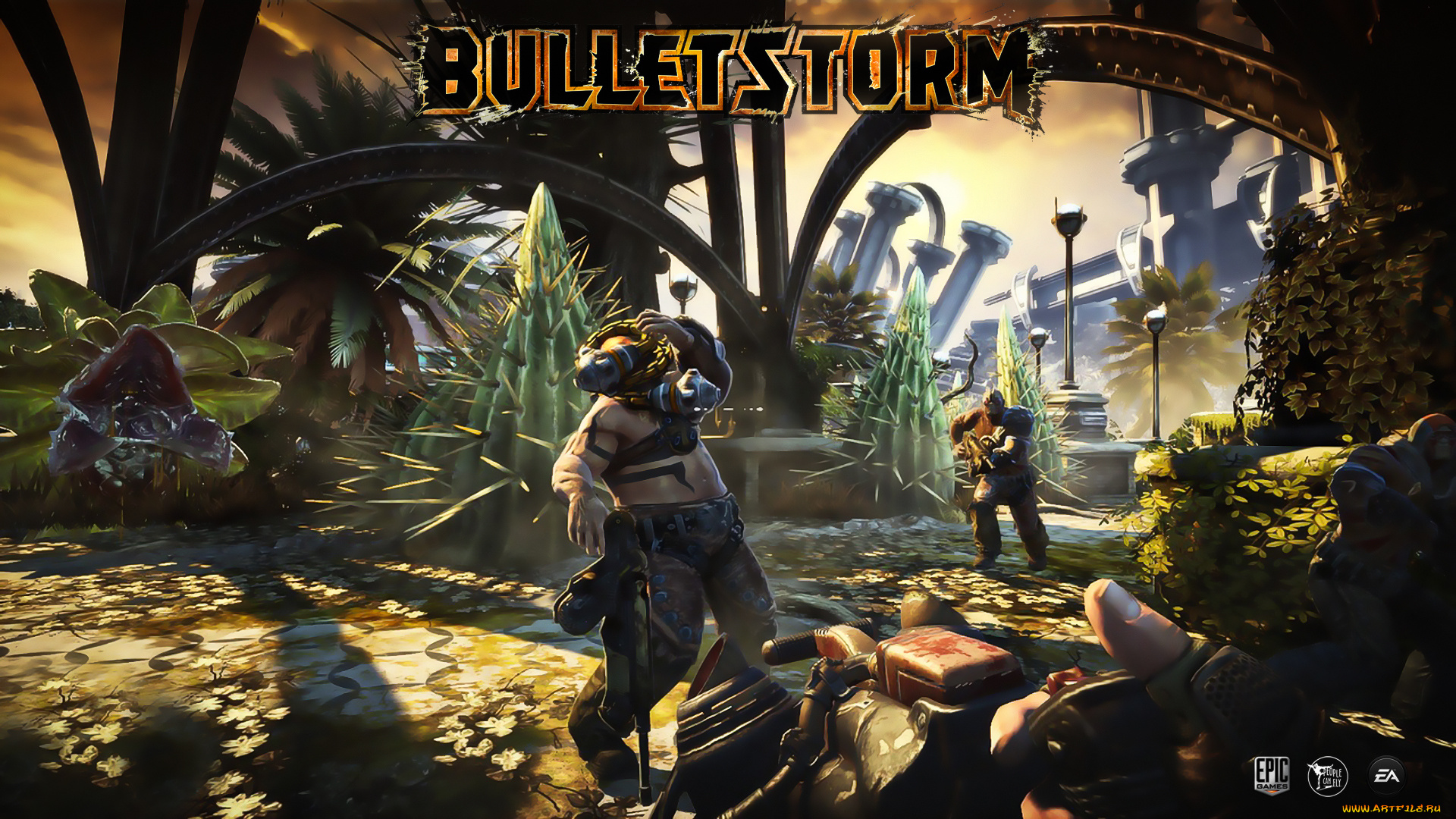 bulletstorm, видео, игры