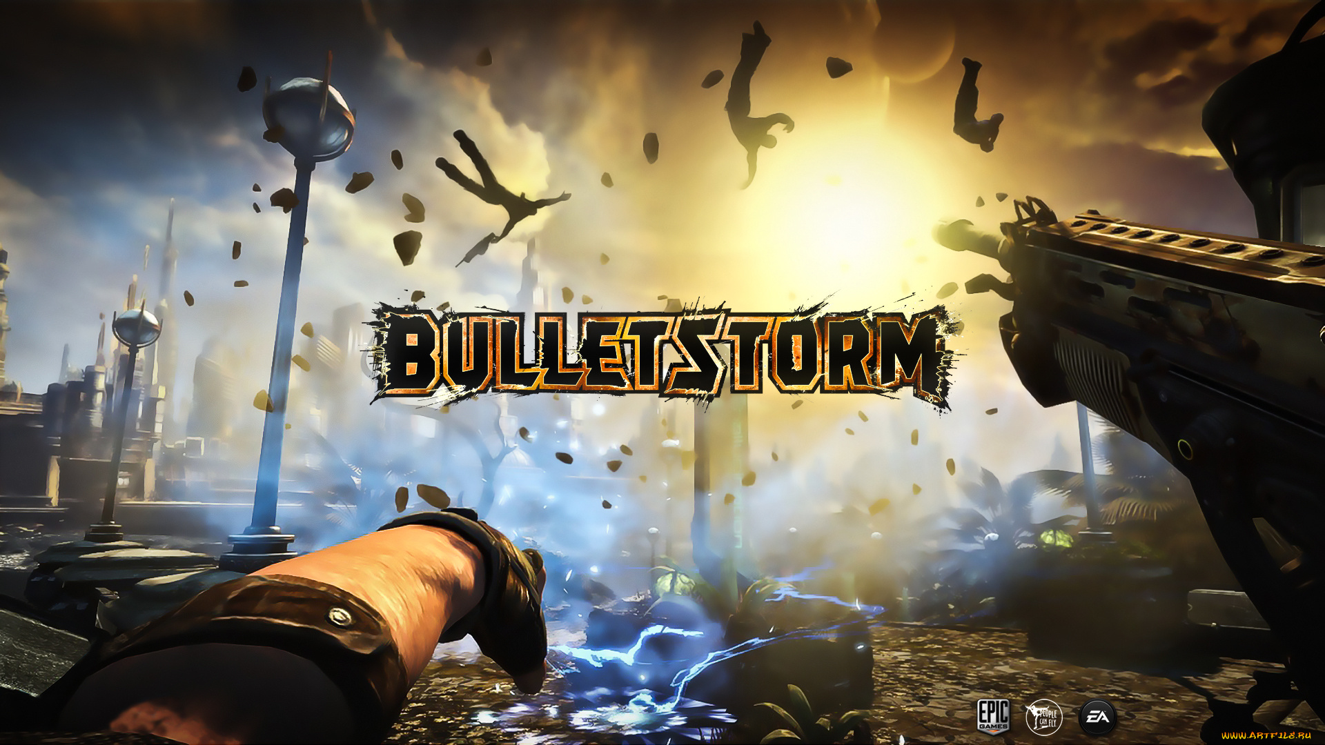 bulletstorm, видео, игры