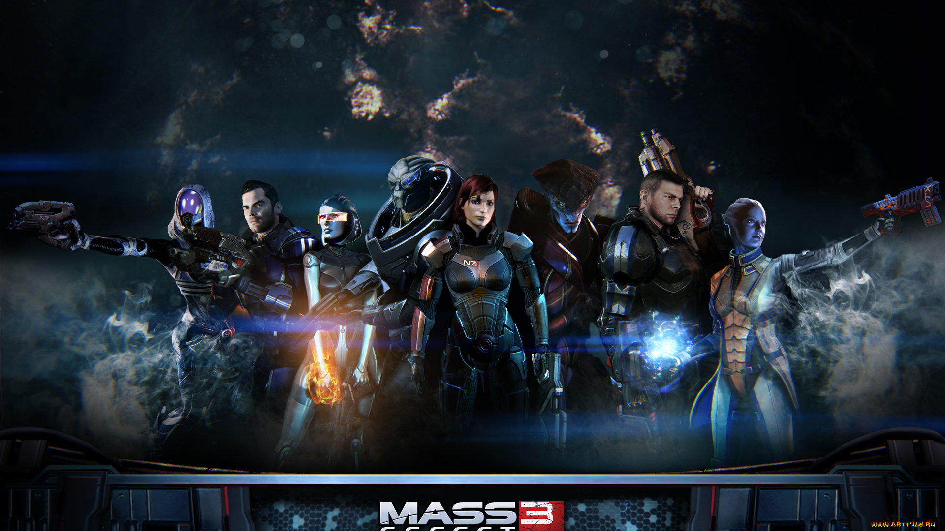 masseffect, видео, игры, mass, effect, 3