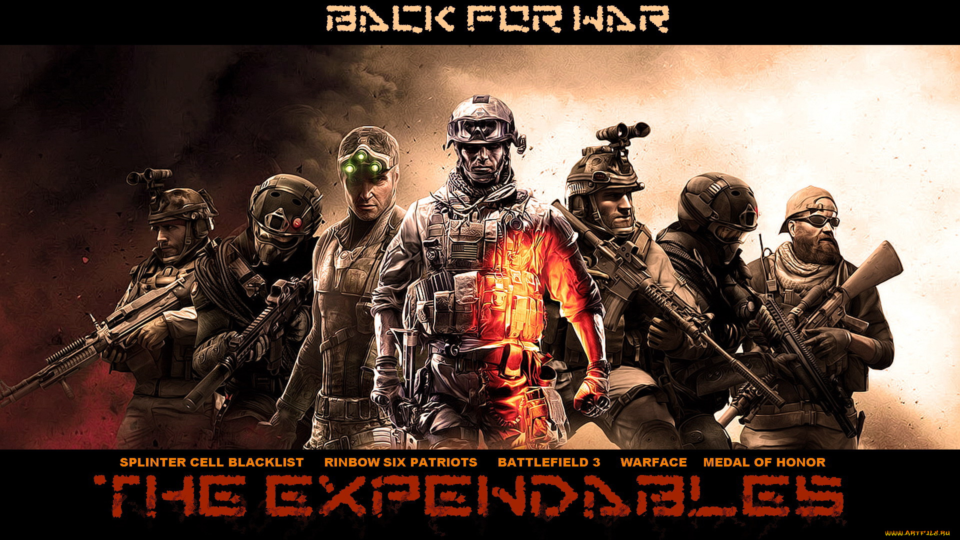the, expendables, game, heroes, видео, игры, ~~~другое~~~