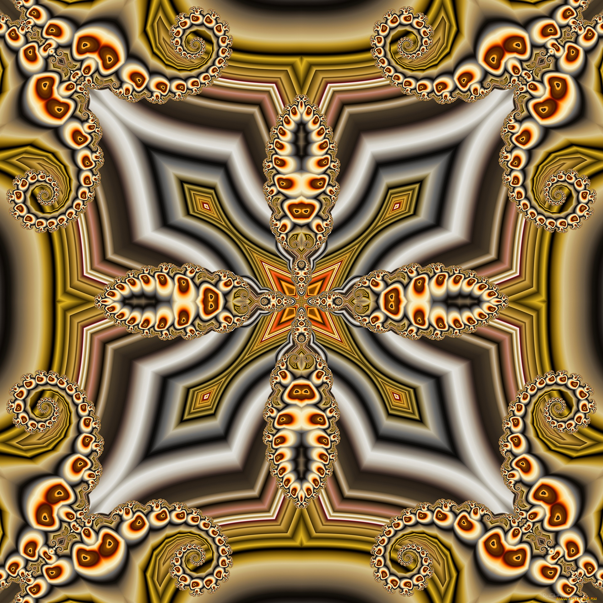 3д, графика, fractal, фракталы