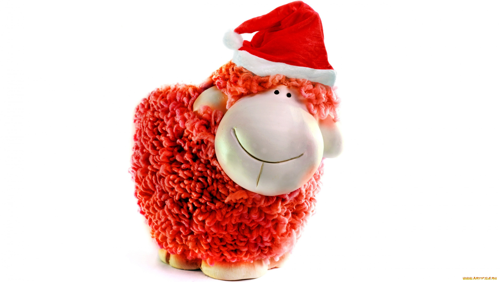 праздничные, фигурки, sheep, symbol, 2015, new, year, новый, год, santa