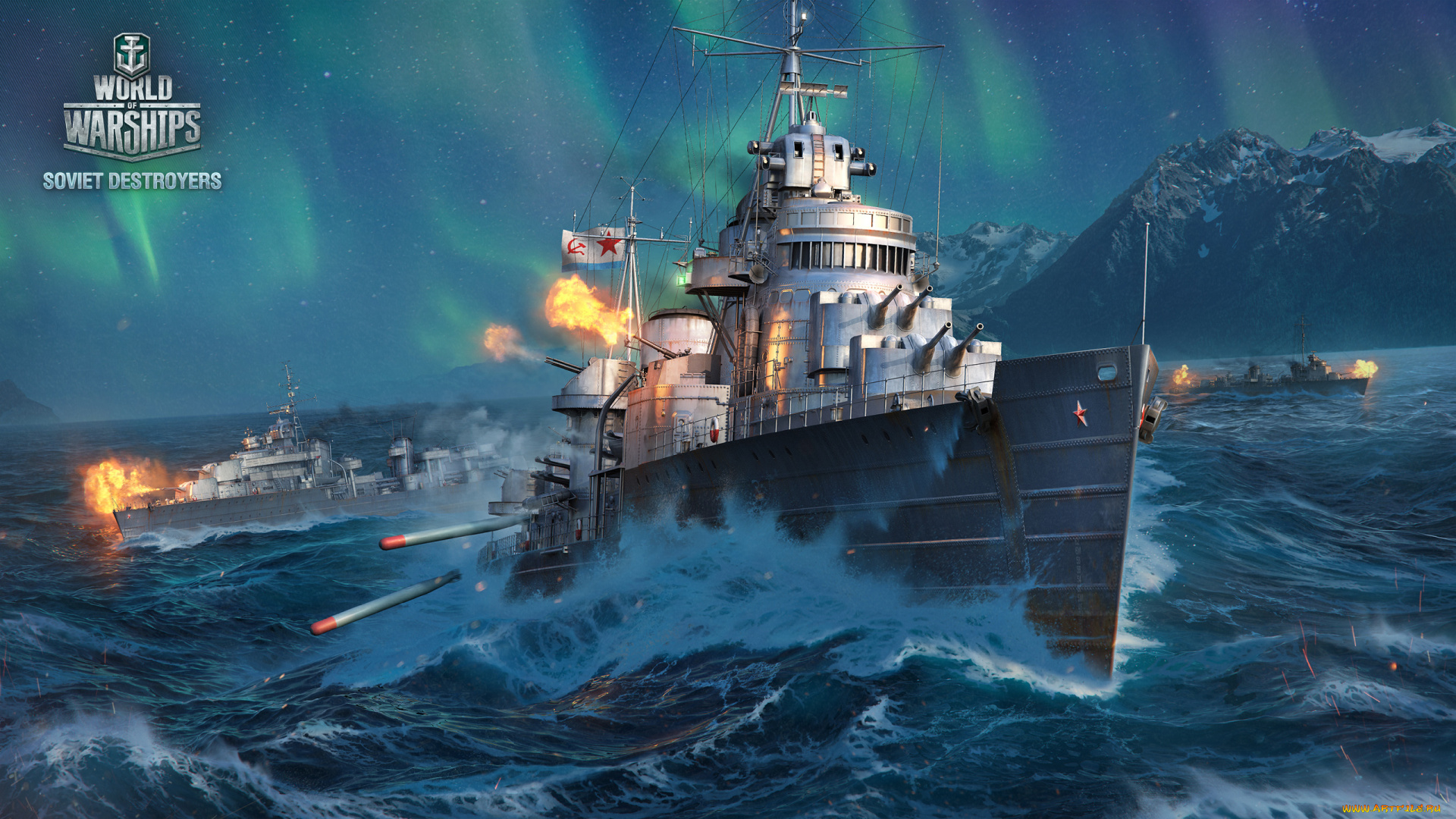 видео, игры, world, of, warships, онлайн, action, world, of, warships, симулятор