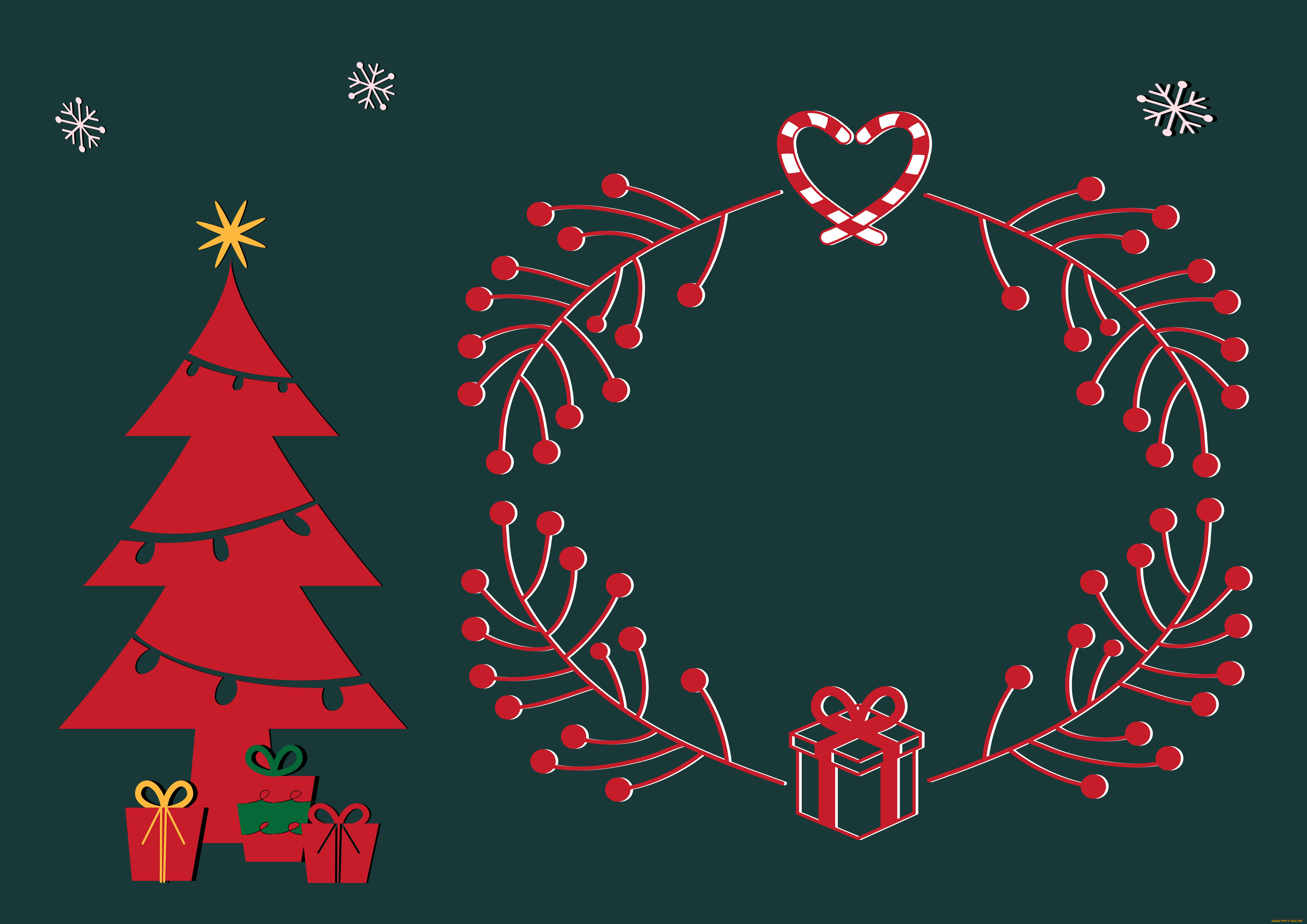праздничные, векторная, графика, , новый, год, подарки, елка