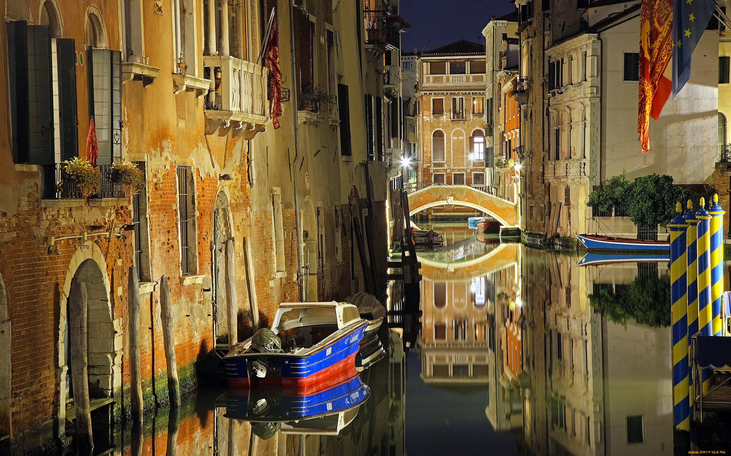 города, венеция, , италия, канал, мост, лодка
