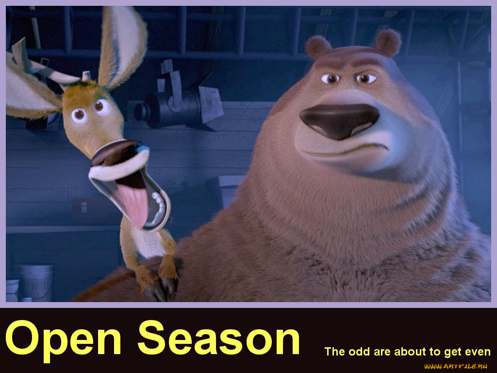 мультфильмы, open, season