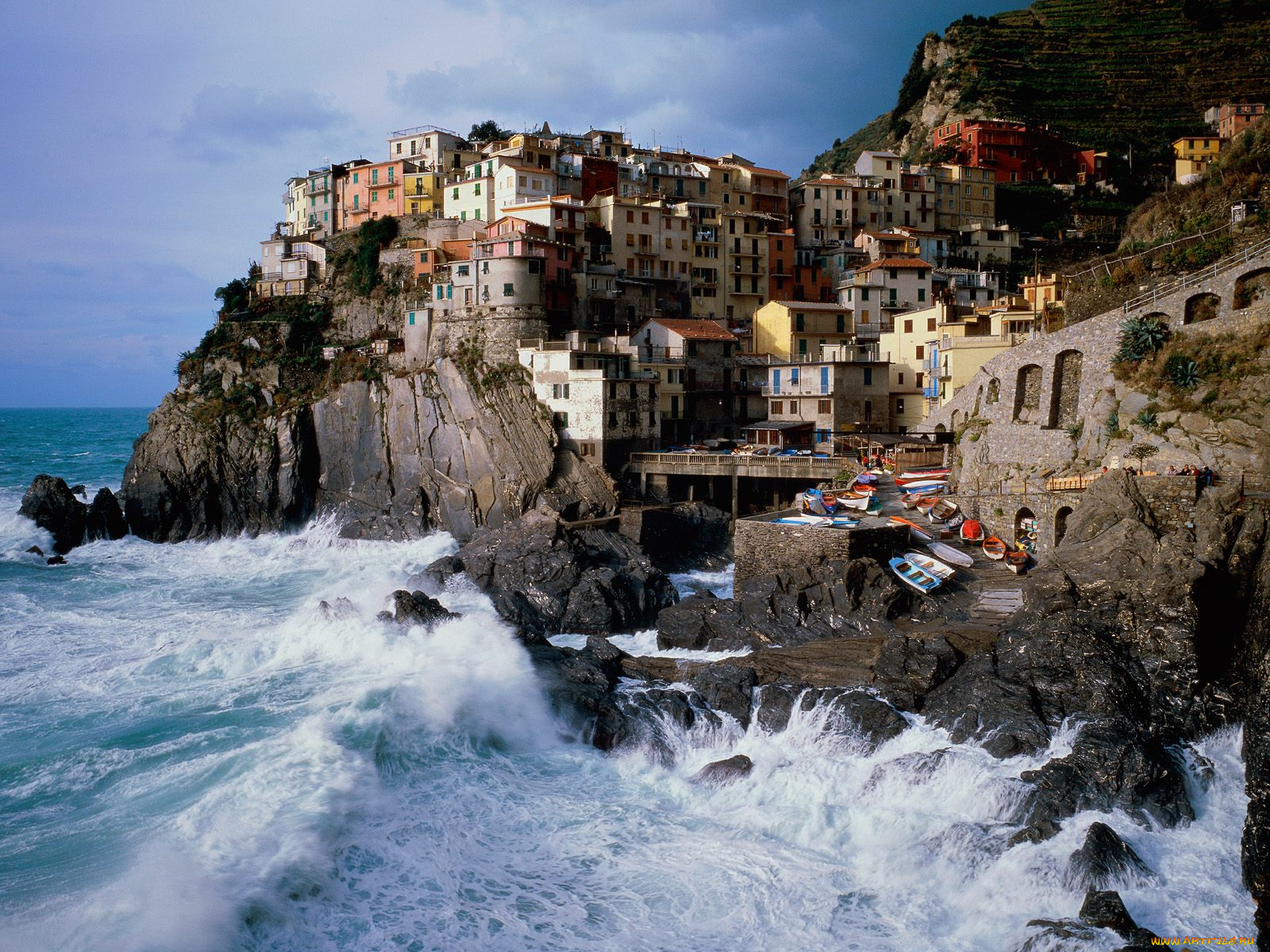 manarola, italy, города, амальфийское, лигурийское, побережье, италия