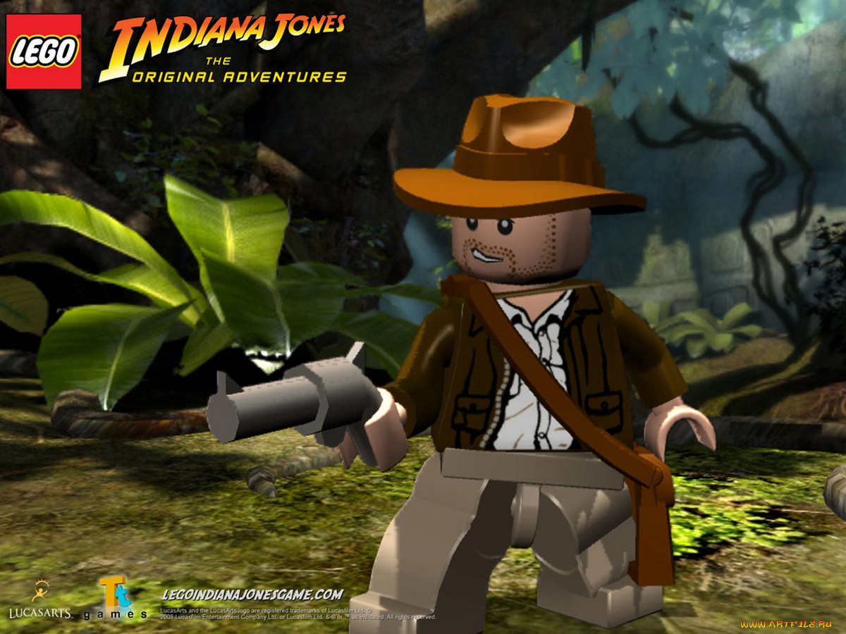 видео, игры, lego, indiana, jones, the, original, adventures