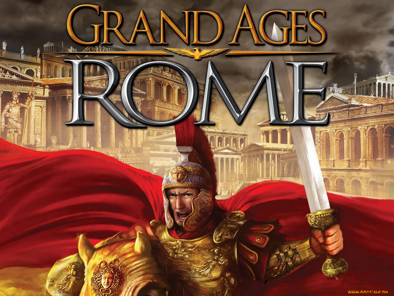 grand, ages, rome, видео, игры