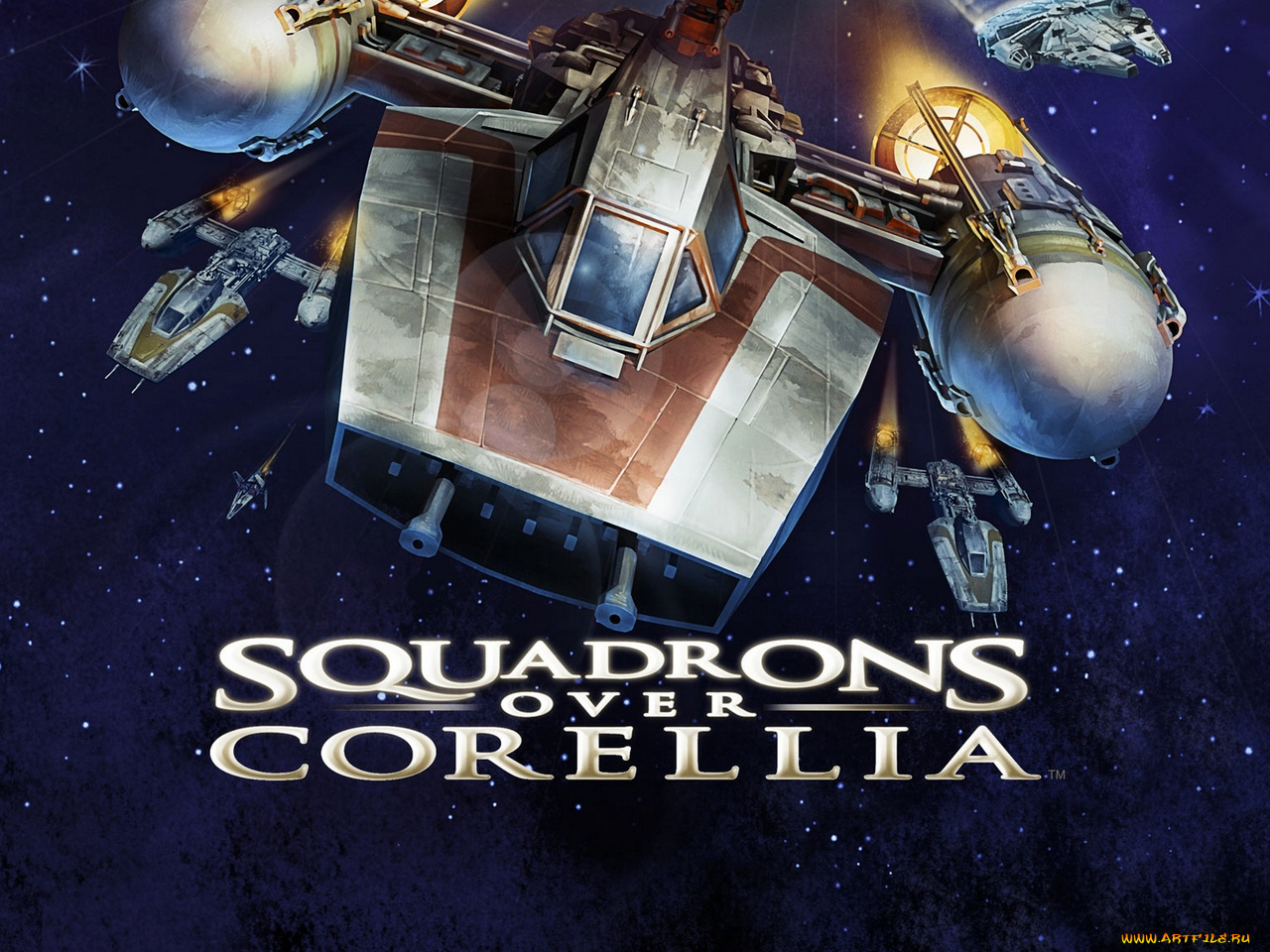 star, wars, galaxies, trading, card, game, squadrons, over, corellia, видео, игры