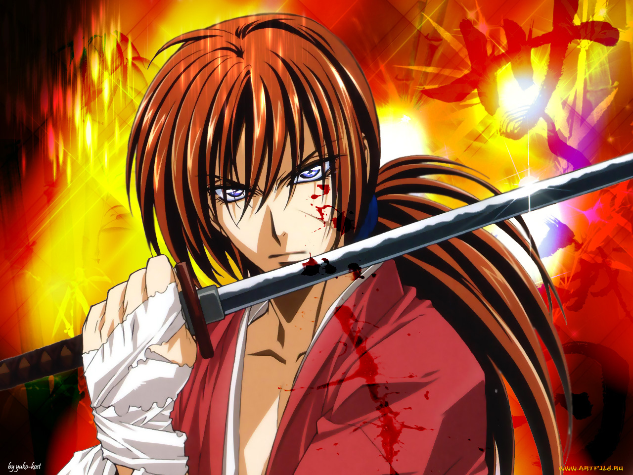 аниме, rurouni, kenshin