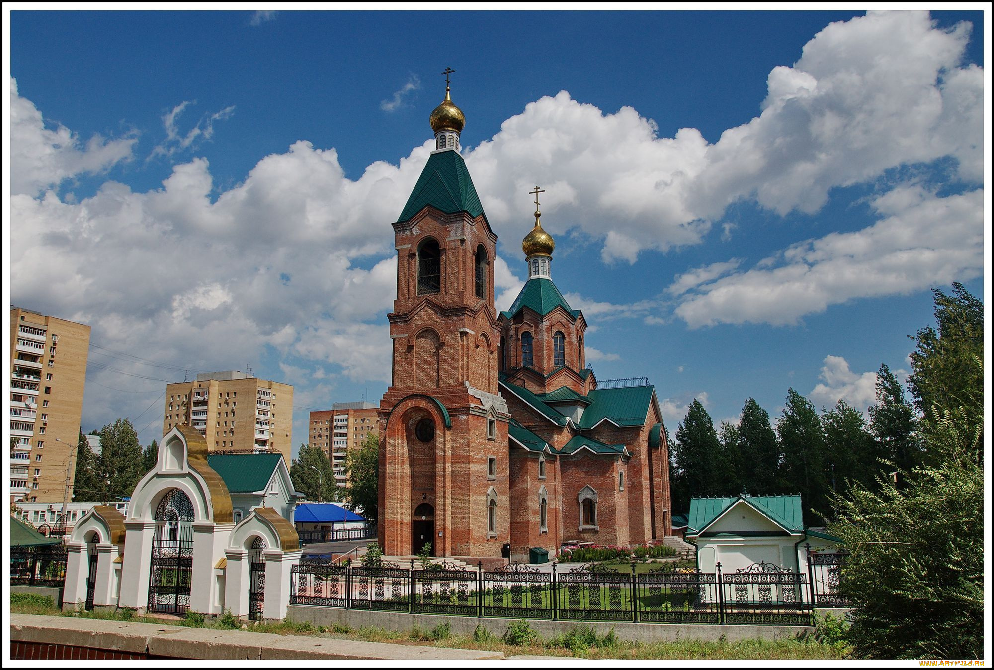 города, православные, церкви, монастыри, комсомольский, район, храм, святителя, тихона, россия, тольятти
