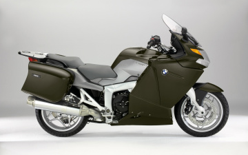 Картинка мотоциклы bmw темнозеленый 2005 k-1200 gt