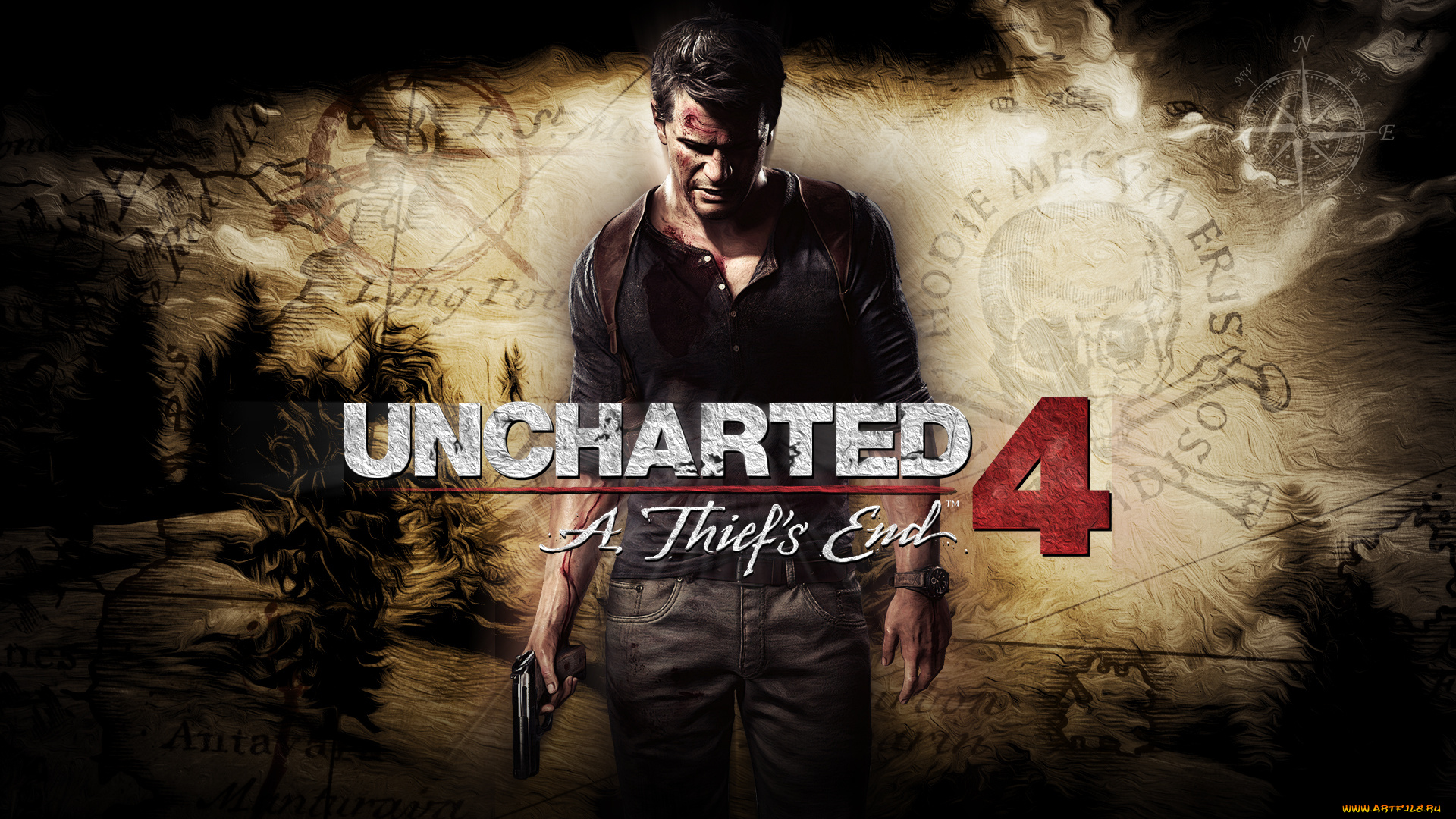 видео, игры, uncharted, 4, , a, thief`s, end, uncharted, 4, a, thiefs, end, action, шутер