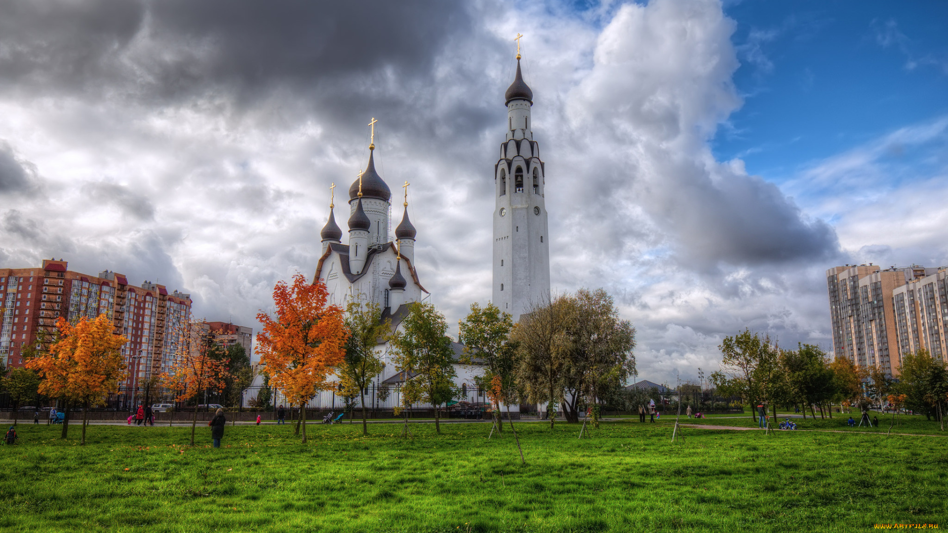 church, of, st, peter, the, apostle, города, санкт-петербург, , петергоф, , россия, простор