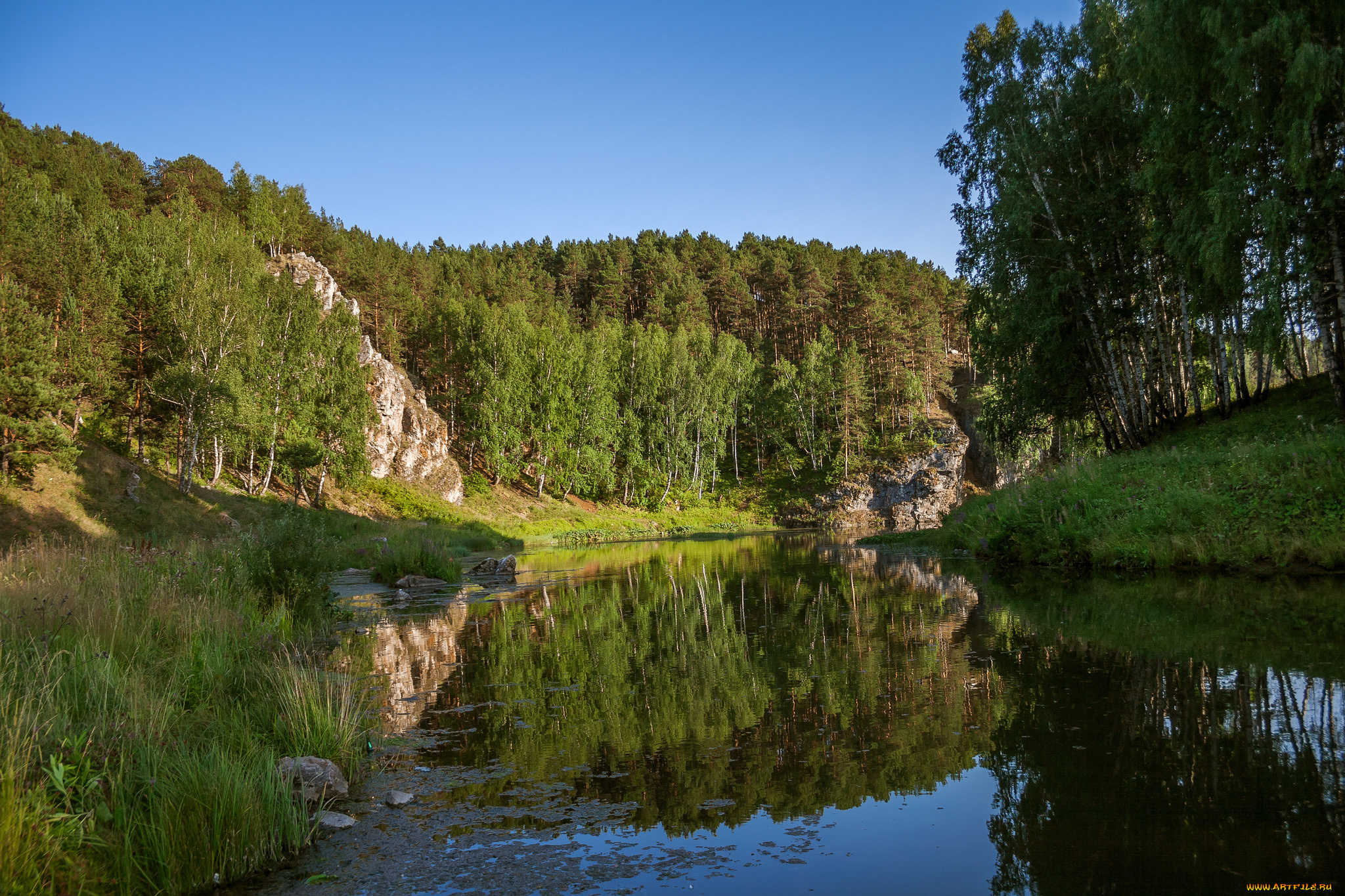 природа, реки, озера, простор