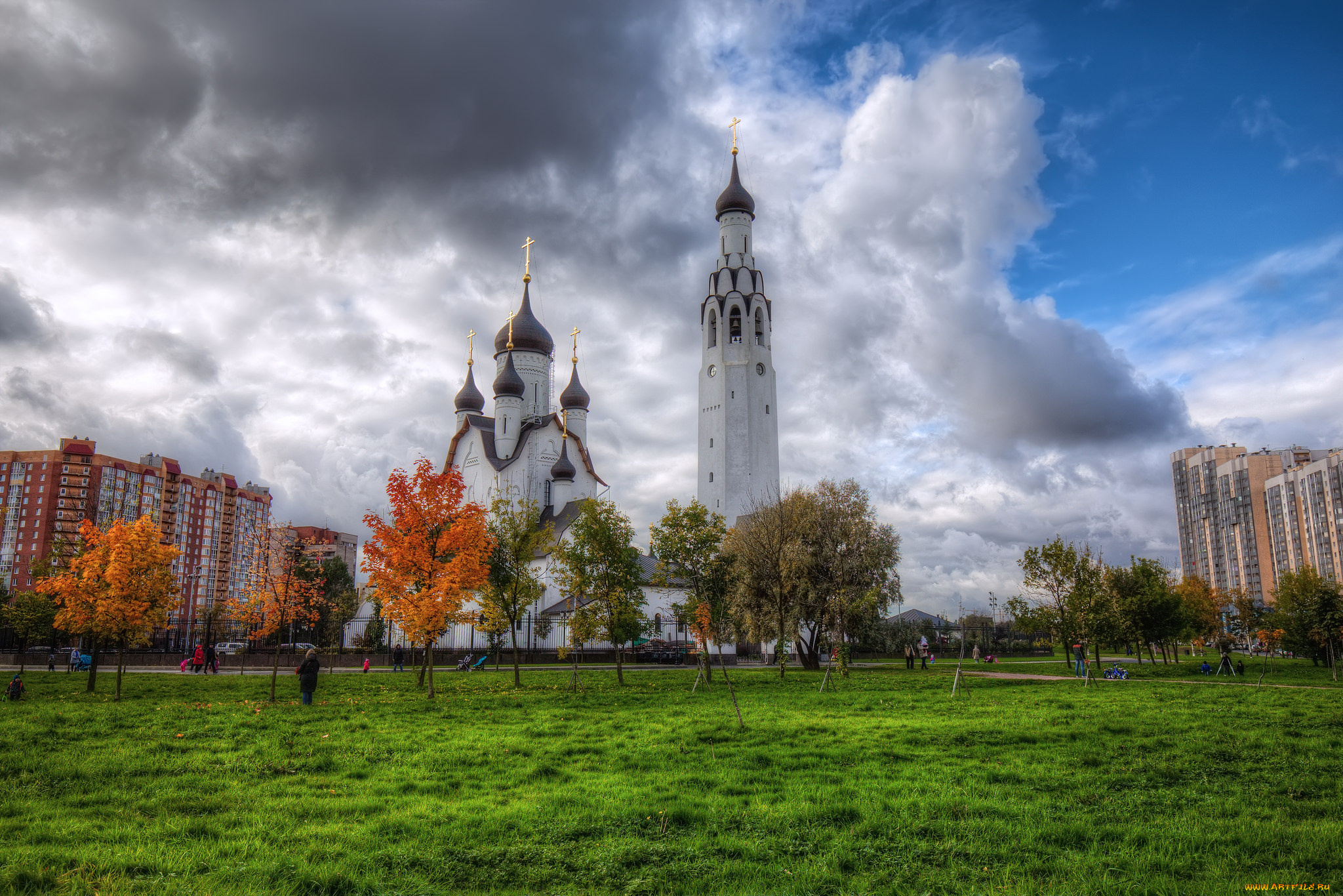 church, of, st, peter, the, apostle, города, санкт-петербург, , петергоф, , россия, простор