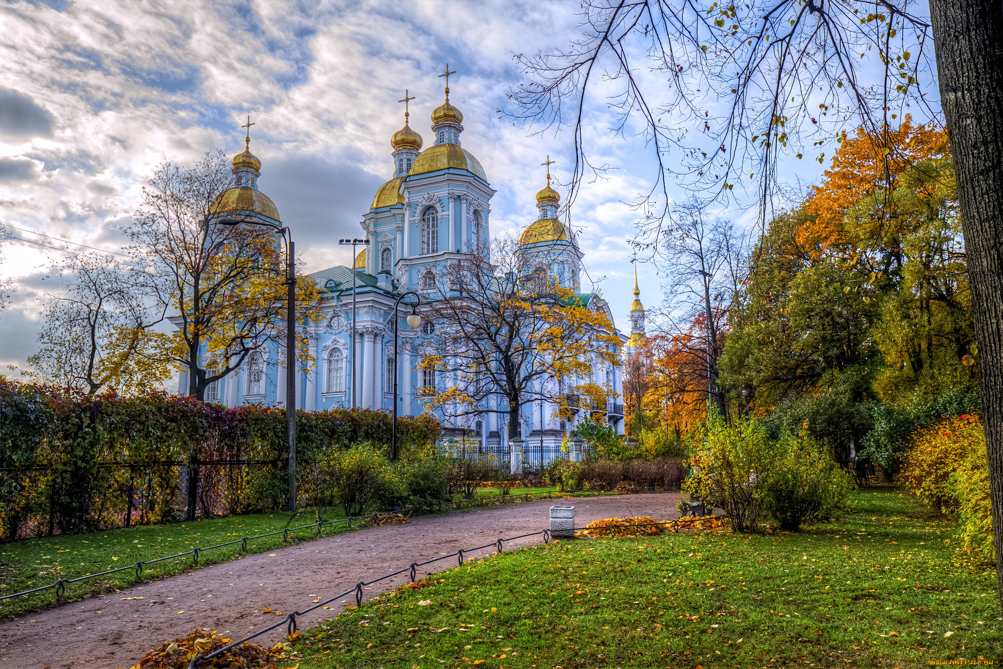 cathedral, of, st, , nicholas, , st, , petersburg, города, санкт-петербург, , петергоф, , россия, простор