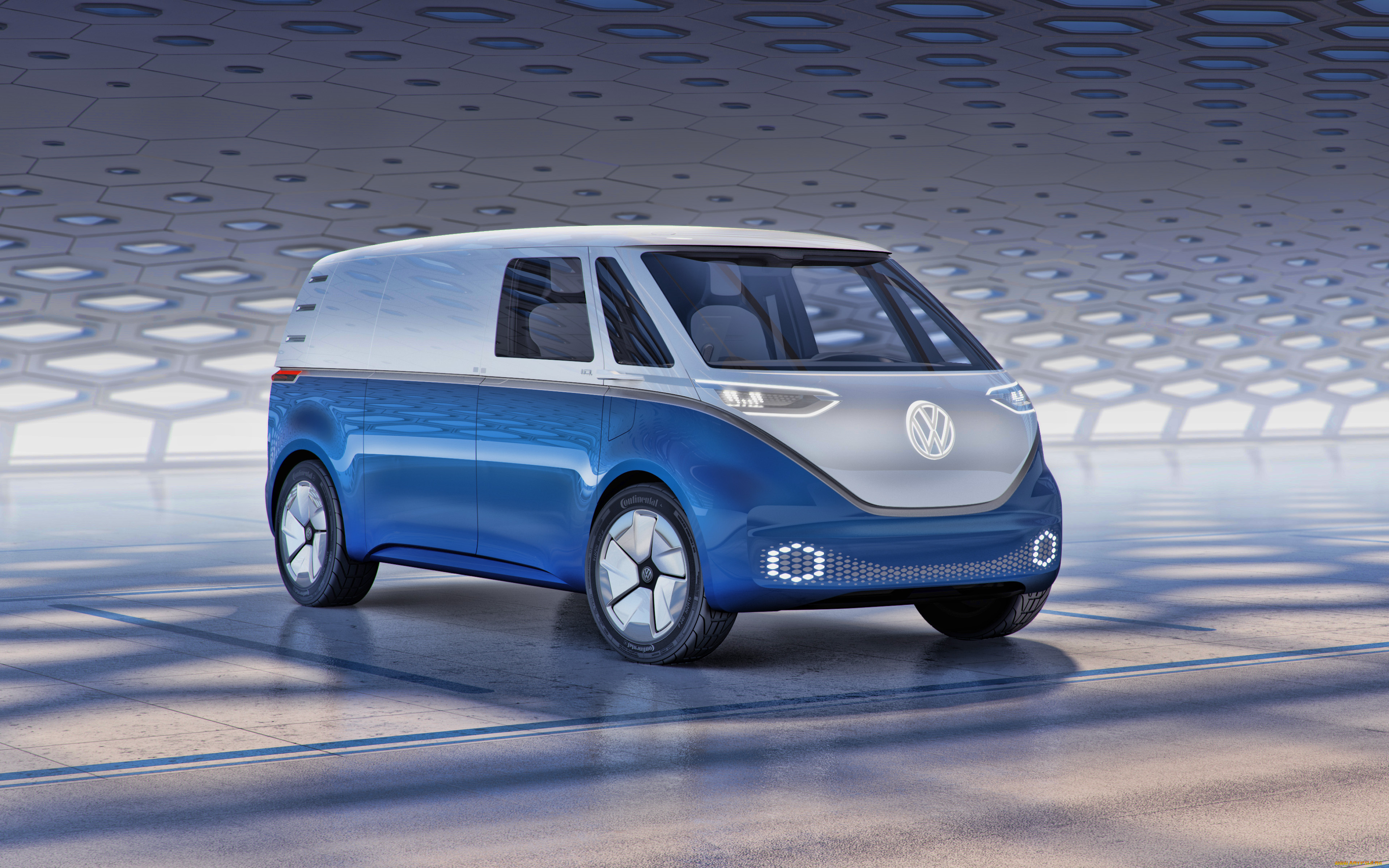 2019, volkswagen, id, buzz, cargo, автомобили, volkswagen, фольцваген, немецкие, минивэн, 2019, электрический, легковые