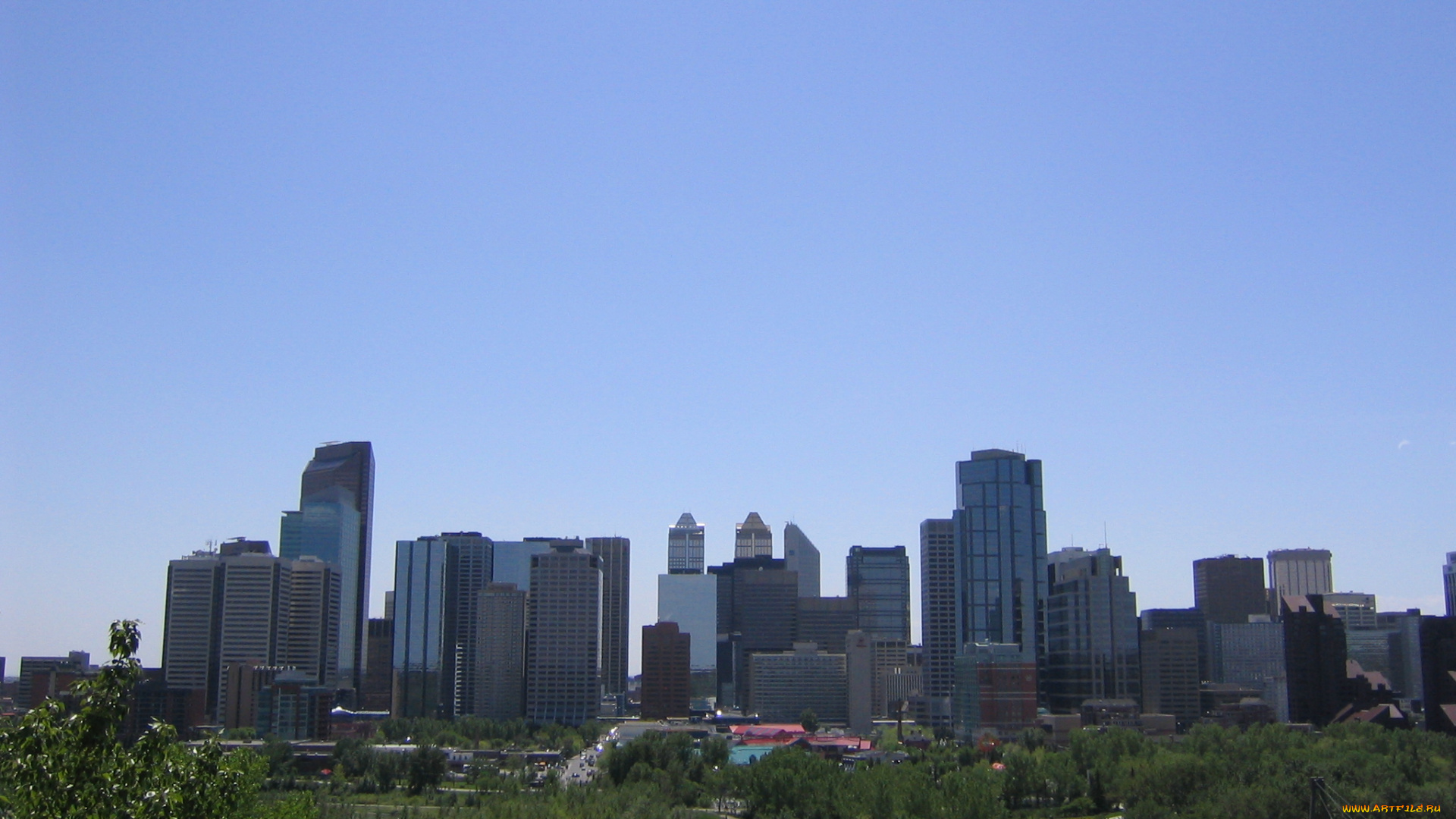 calgary, города, панорамы