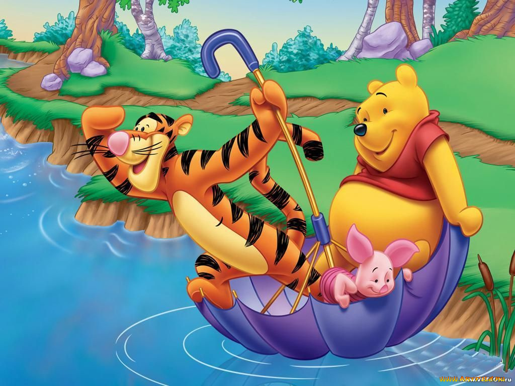 мультфильмы, winnie, the, pooh