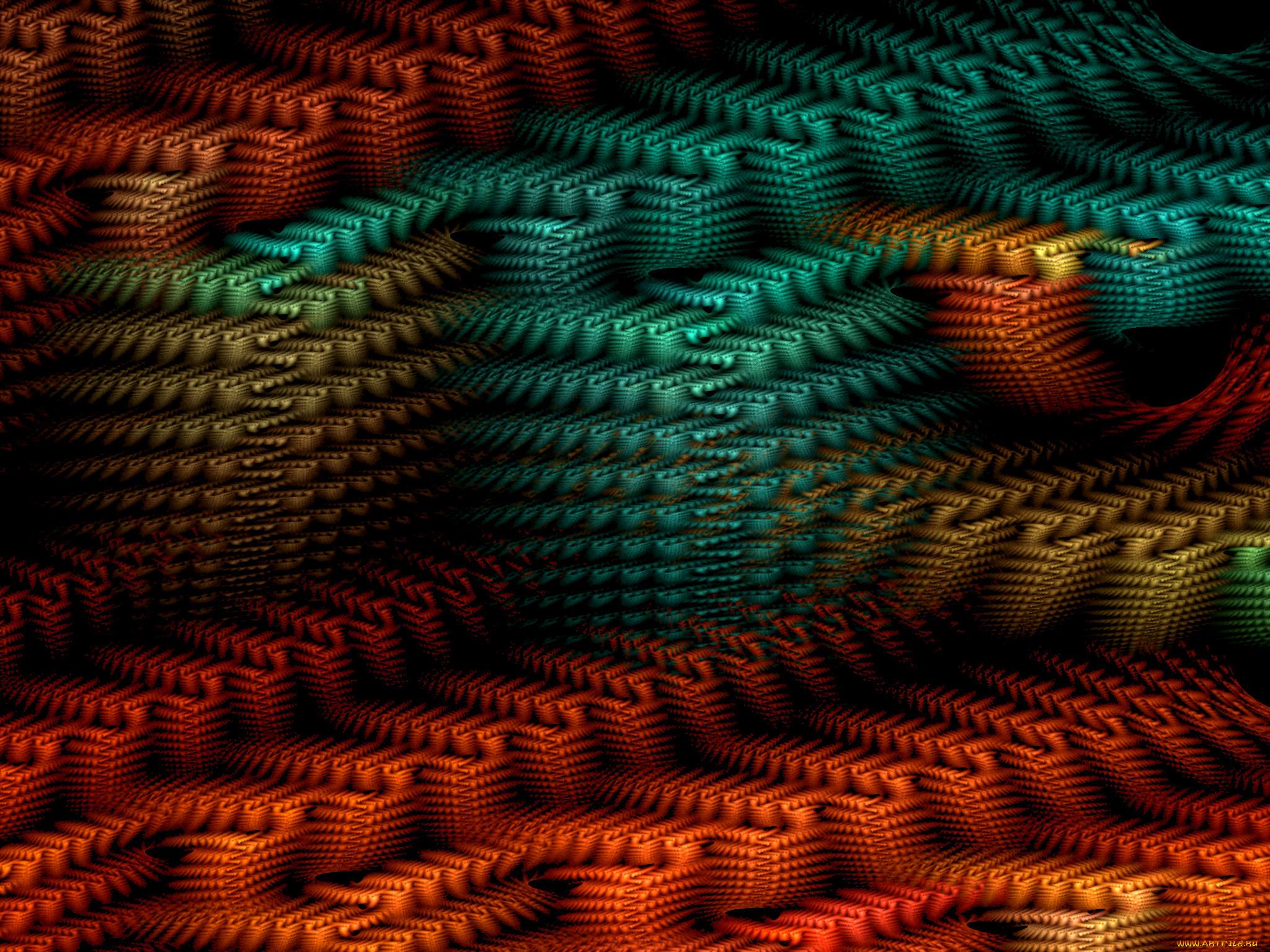 3д, графика, fractal, фракталы, узор, фон