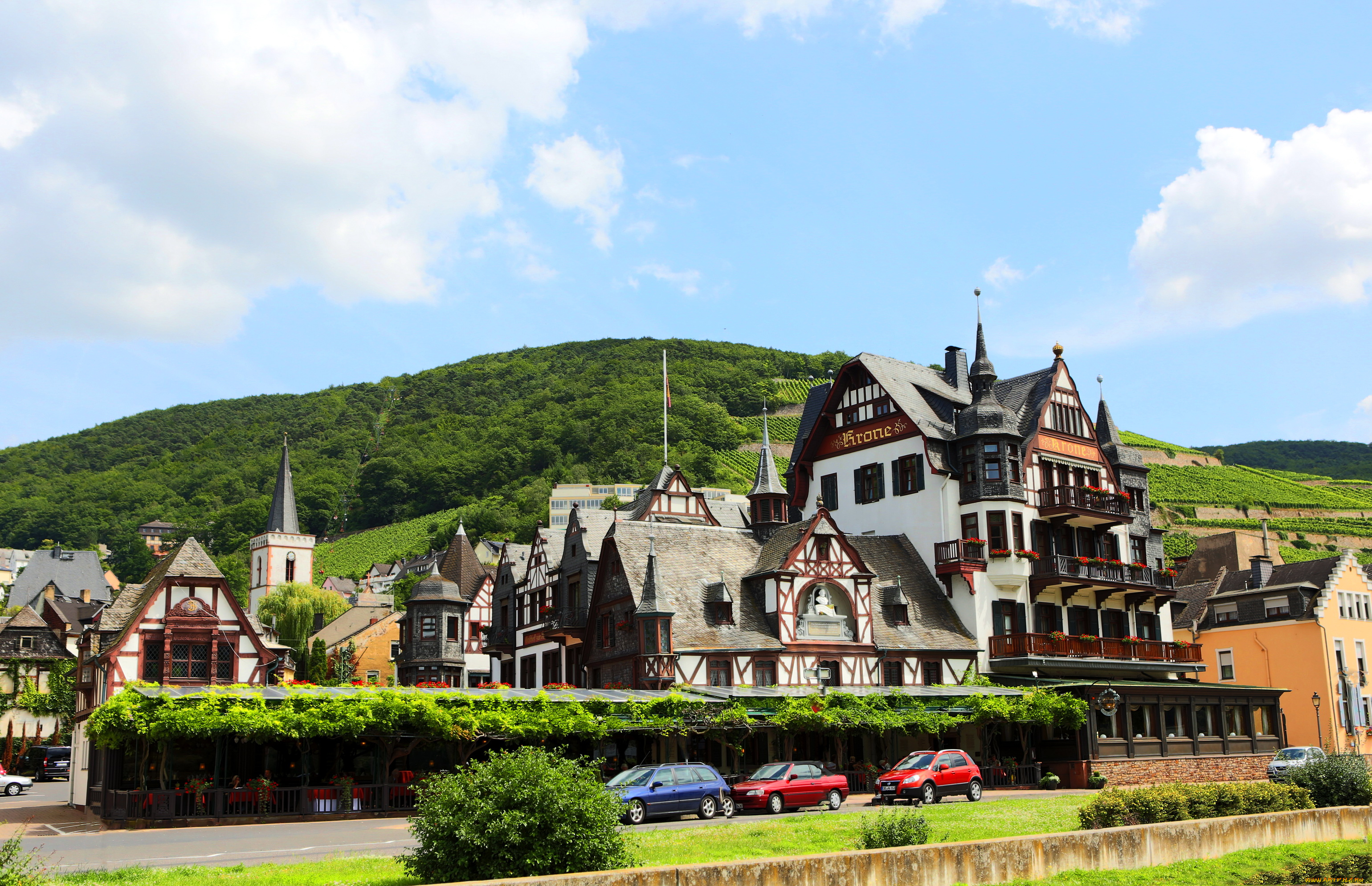 германия, ассмансхаузен, города, улицы, площади, набережные, здания, улица