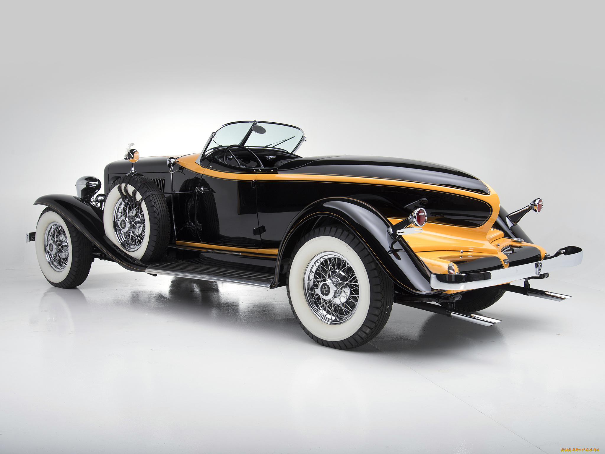 автомобили, auburn, v12, 160a, speedster, 1932, темный