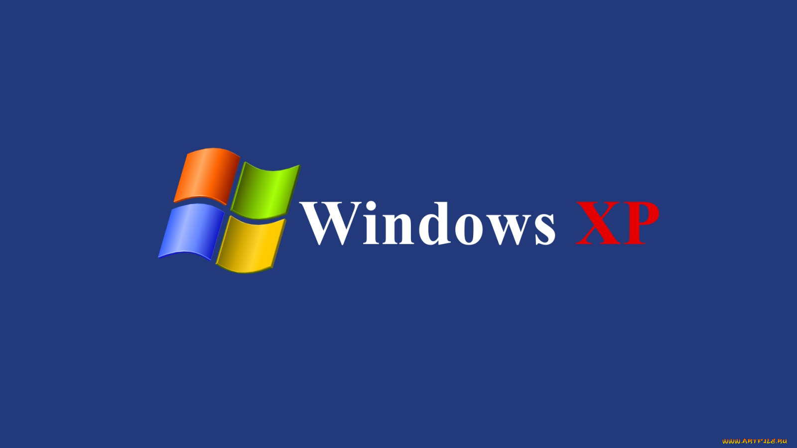 Уплывающий логотип Windows Xp загрузить