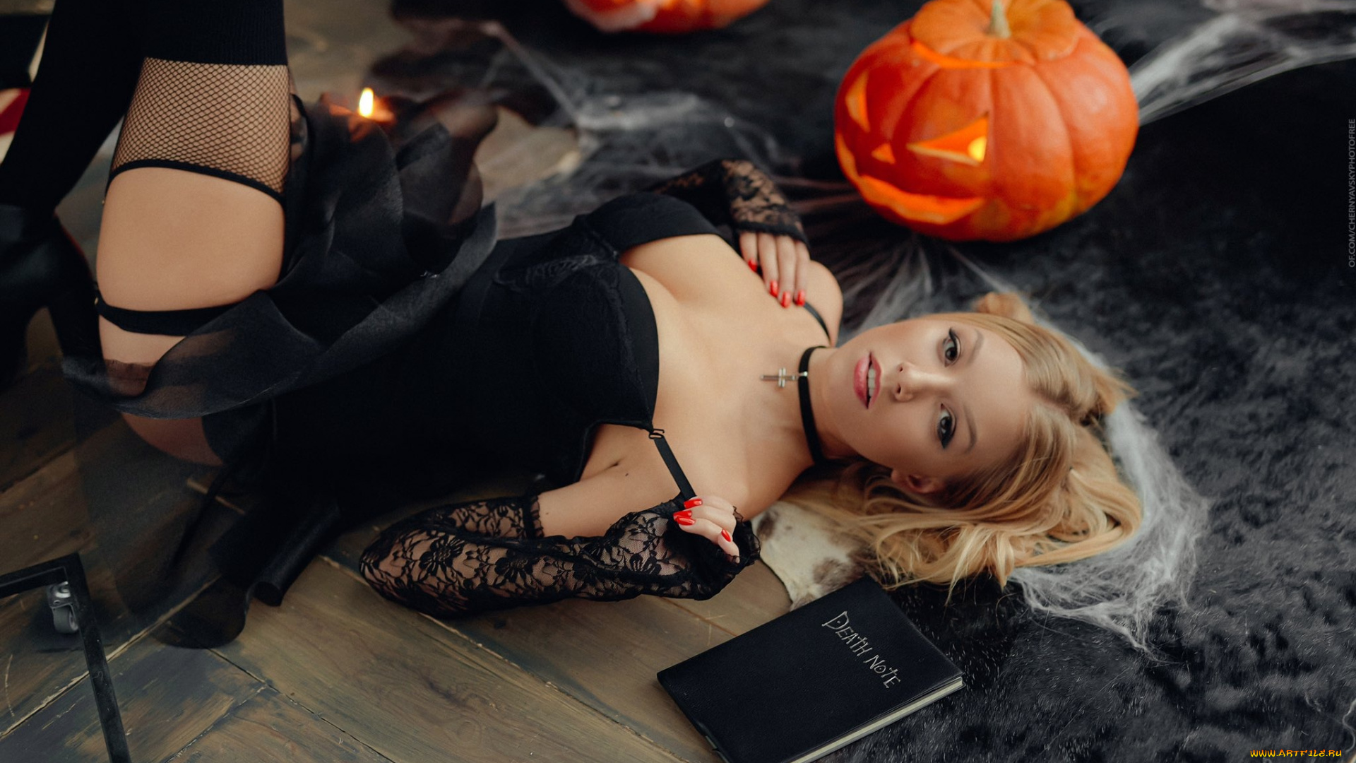 cosplay, девушки, -, креатив, , косплей, чулки, кружево, косплей, girl, ekaterina, novikova, katya, killer, katrin