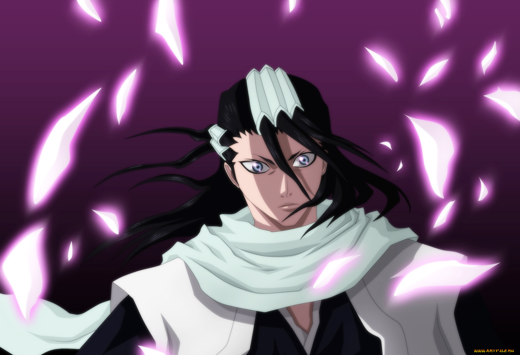 kuchiki, byakuya, аниме, bleach