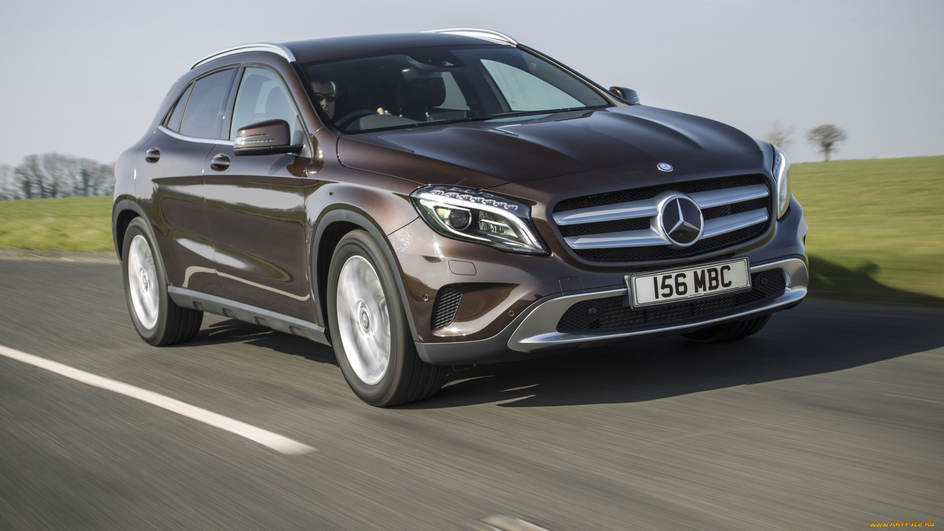 автомобили, mercedes-benz, cdi, темный, x156, uk-spec, 2014, gla, 200