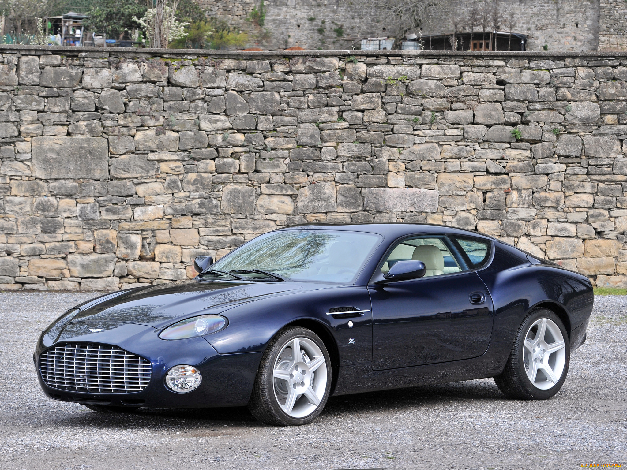 автомобили, aston, martin, zagato, 2003, темный, db7, aston, martin