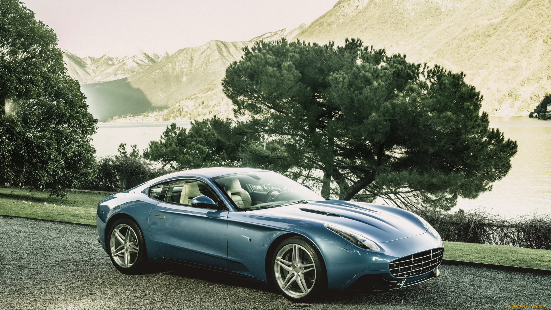 2015, carrozzeria, touring, berlinetta, lusso, , based, on, ferrari, f12, berlinetta, автомобили, ferrari, голубой, carrozzeria, lusso, berlinetta