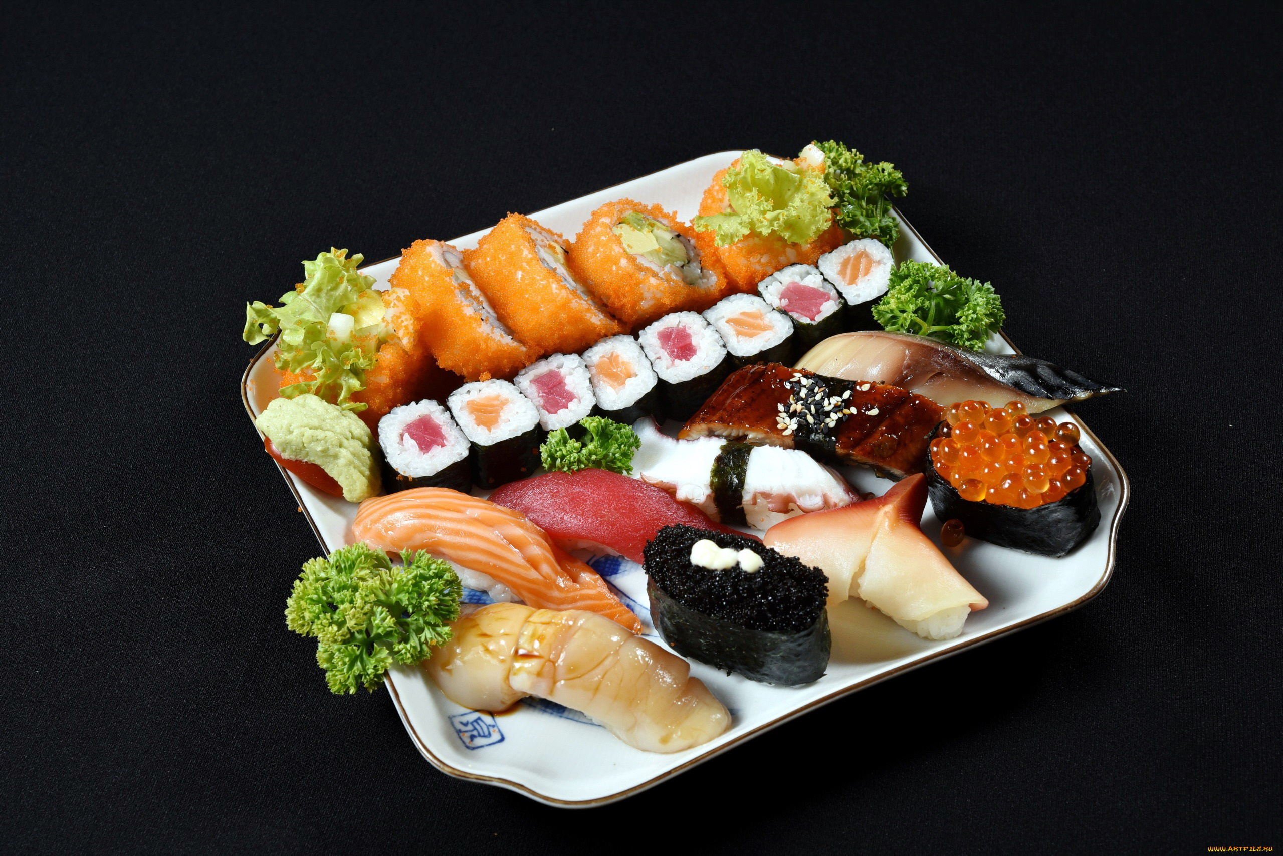еда суши роллы японская кухня загрузить