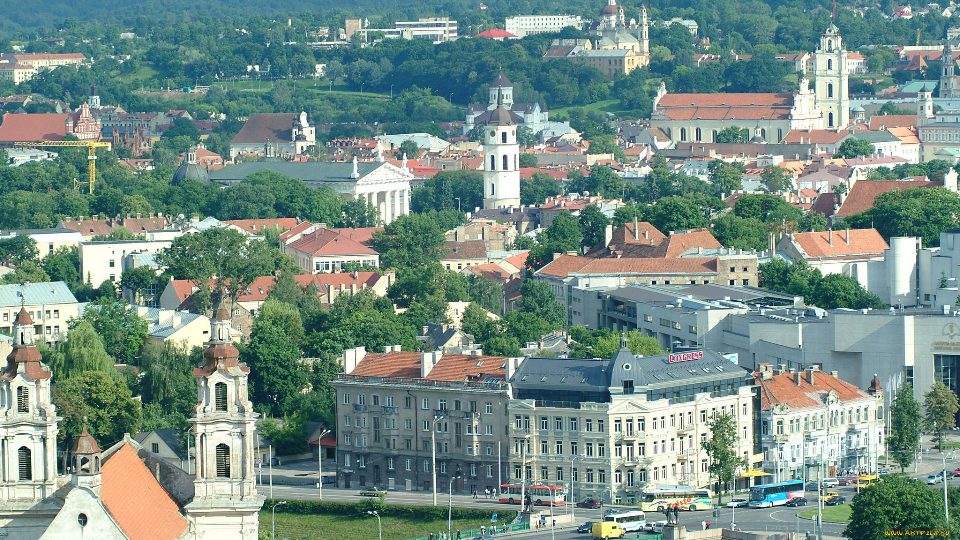 vilnius, lithuania, города, вильнюс, литва