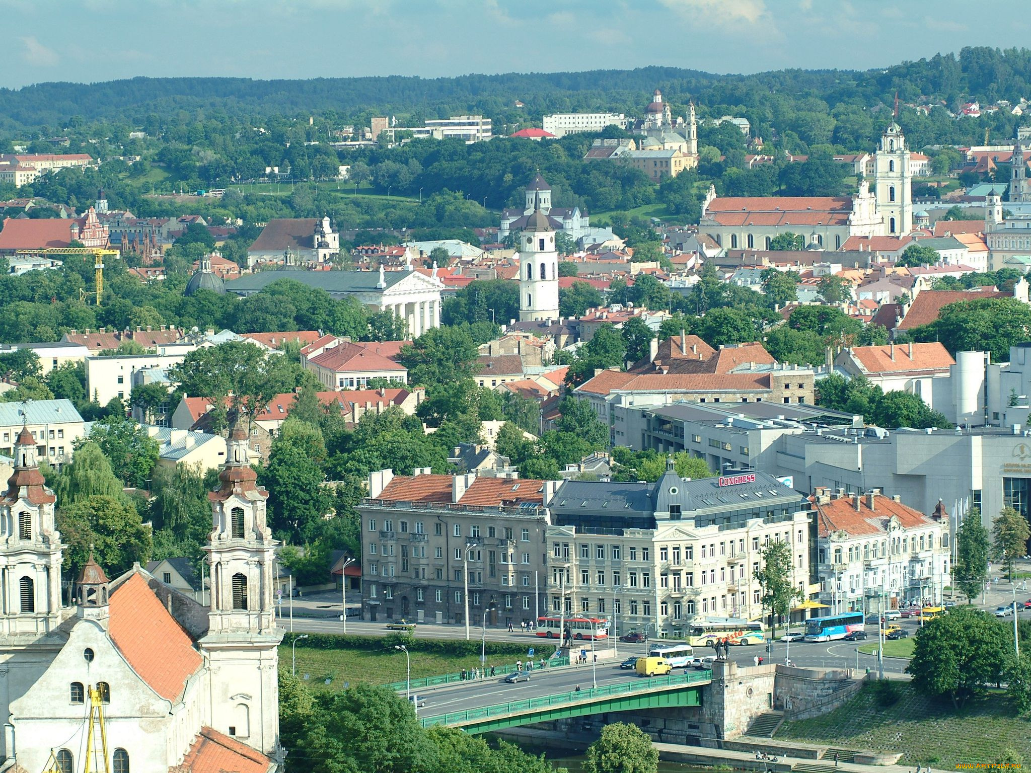 vilnius, lithuania, города, вильнюс, литва