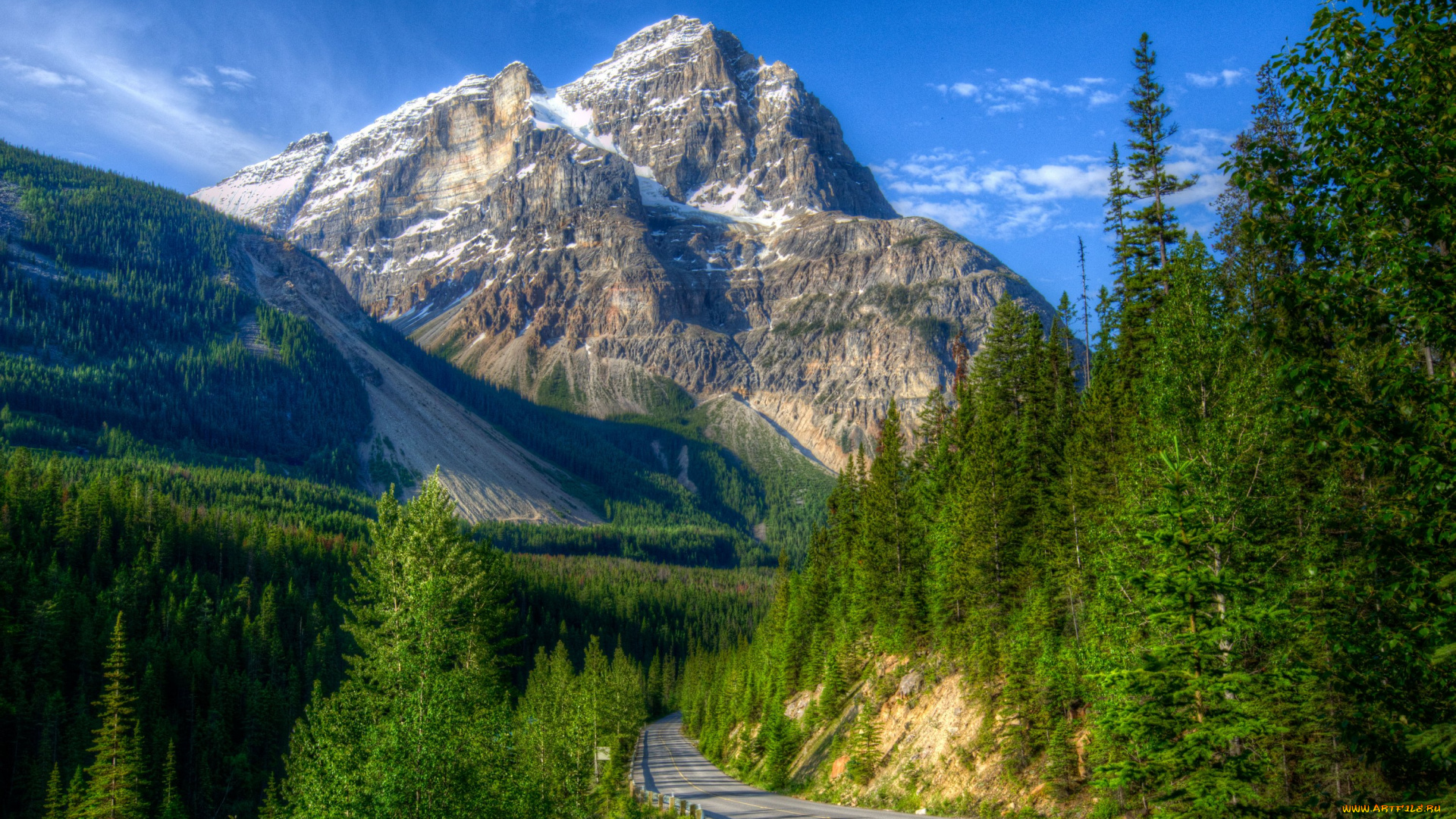 природа, дороги, канада
