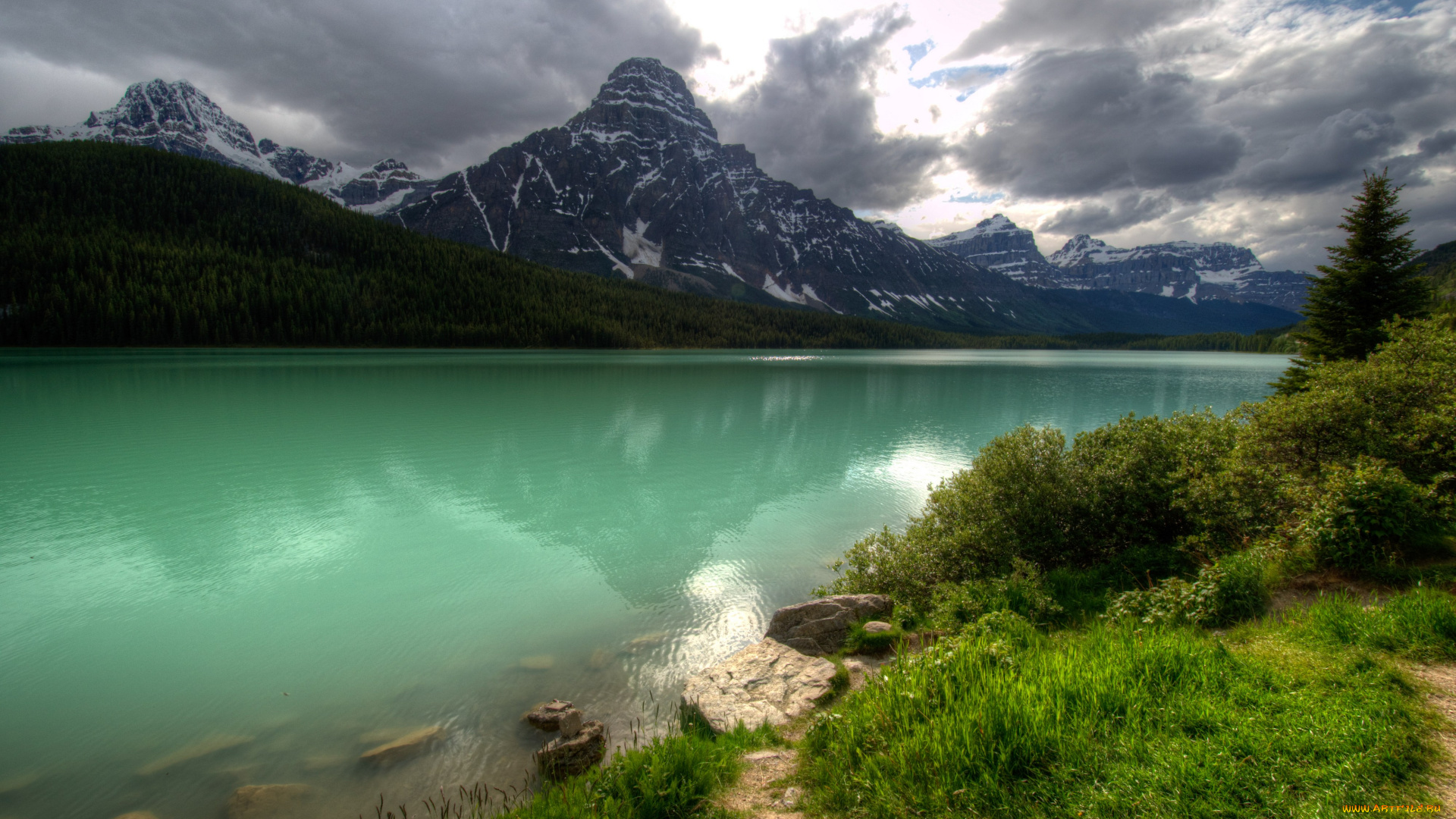 природа, реки, озера, канада