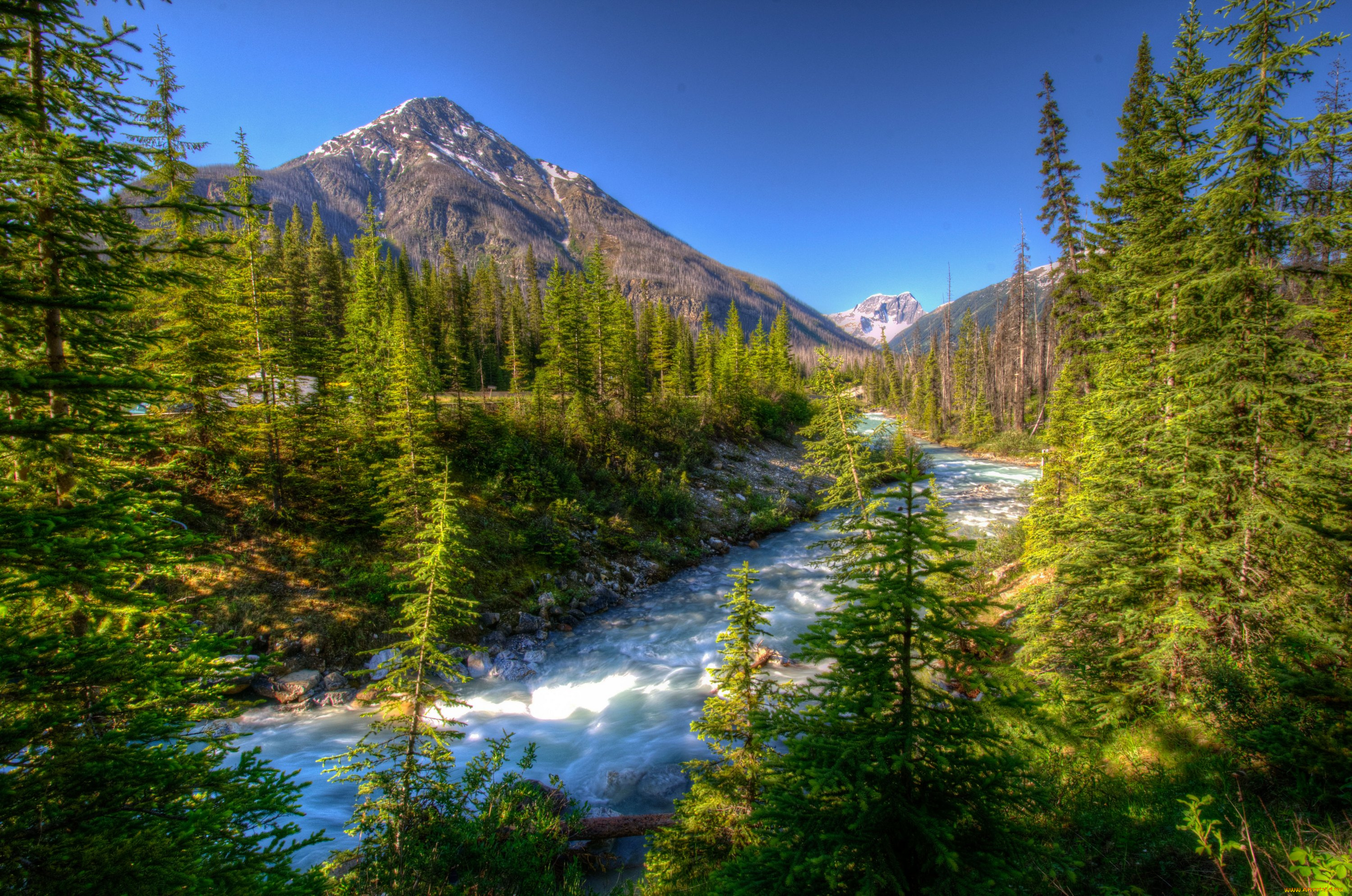 природа, реки, озера, канада