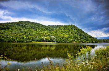 Картинка венгрия озеро lаzbеrc природа реки озера