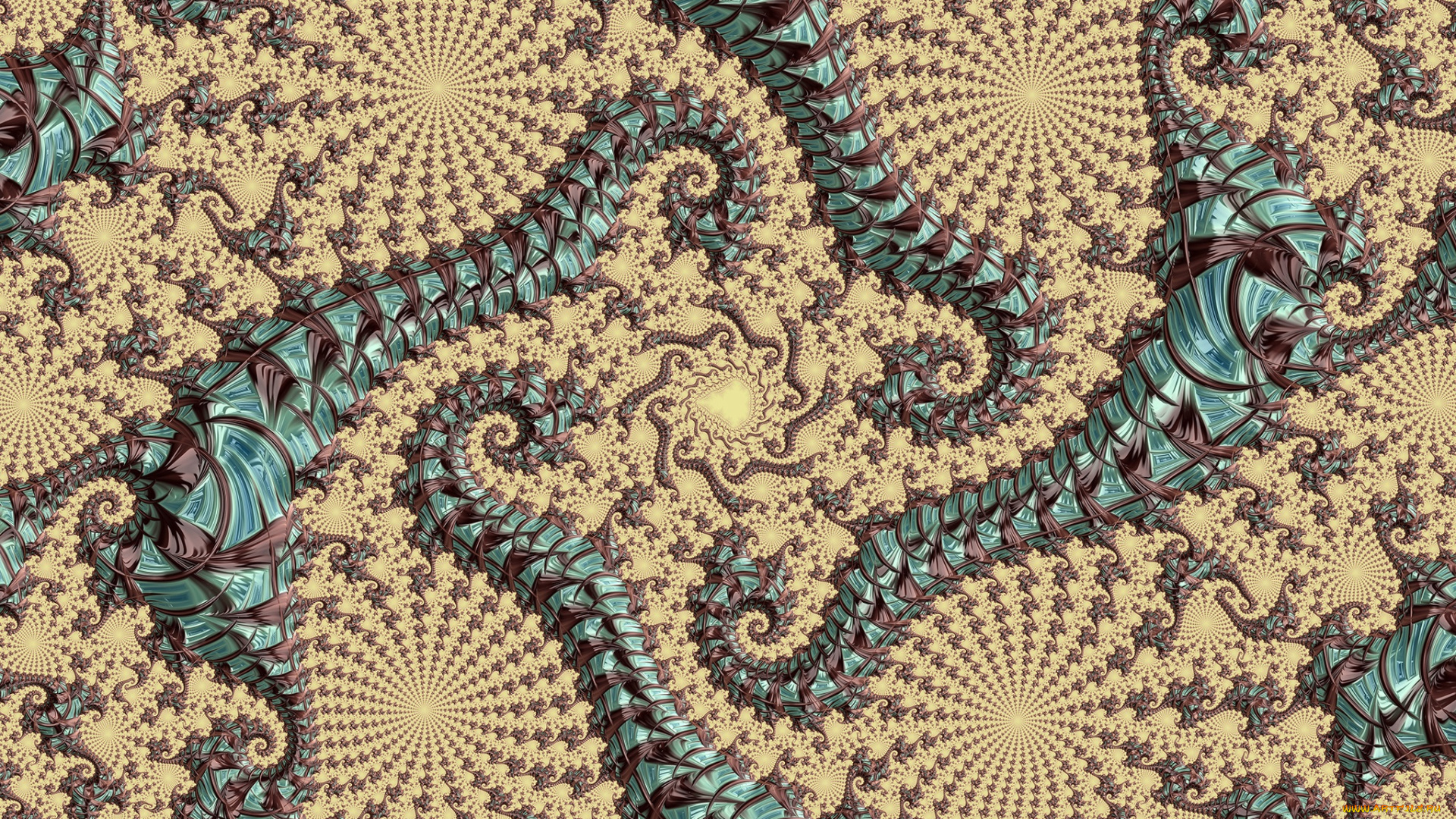 3д, графика, fractal, , фракталы, фон, узор, цвета