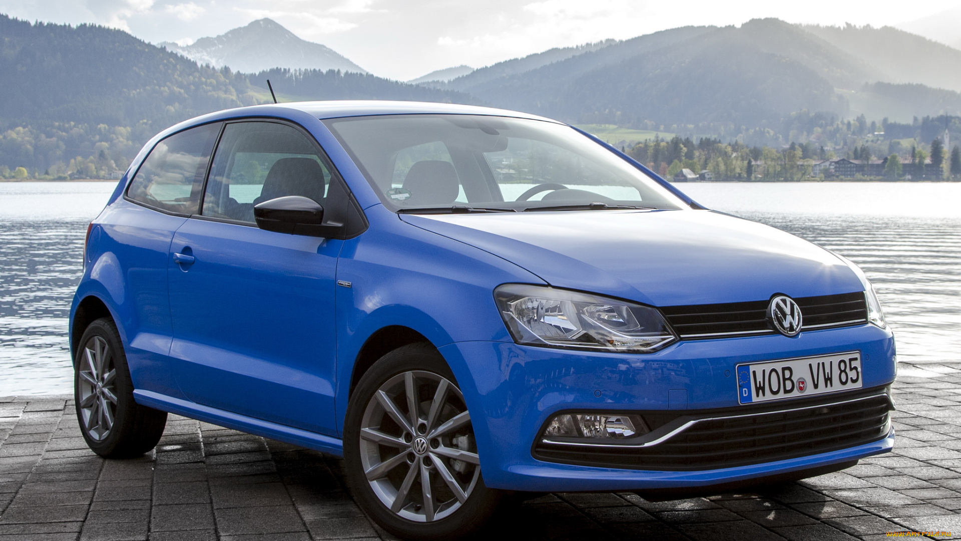 автомобили, volkswagen, синий, 2014г, typ, 6r, 3-door, tdi, polo