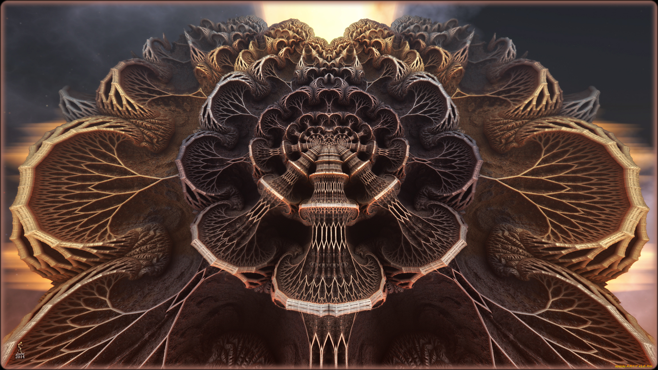 3д, графика, fractal, , фракталы, узор, фон, цвета