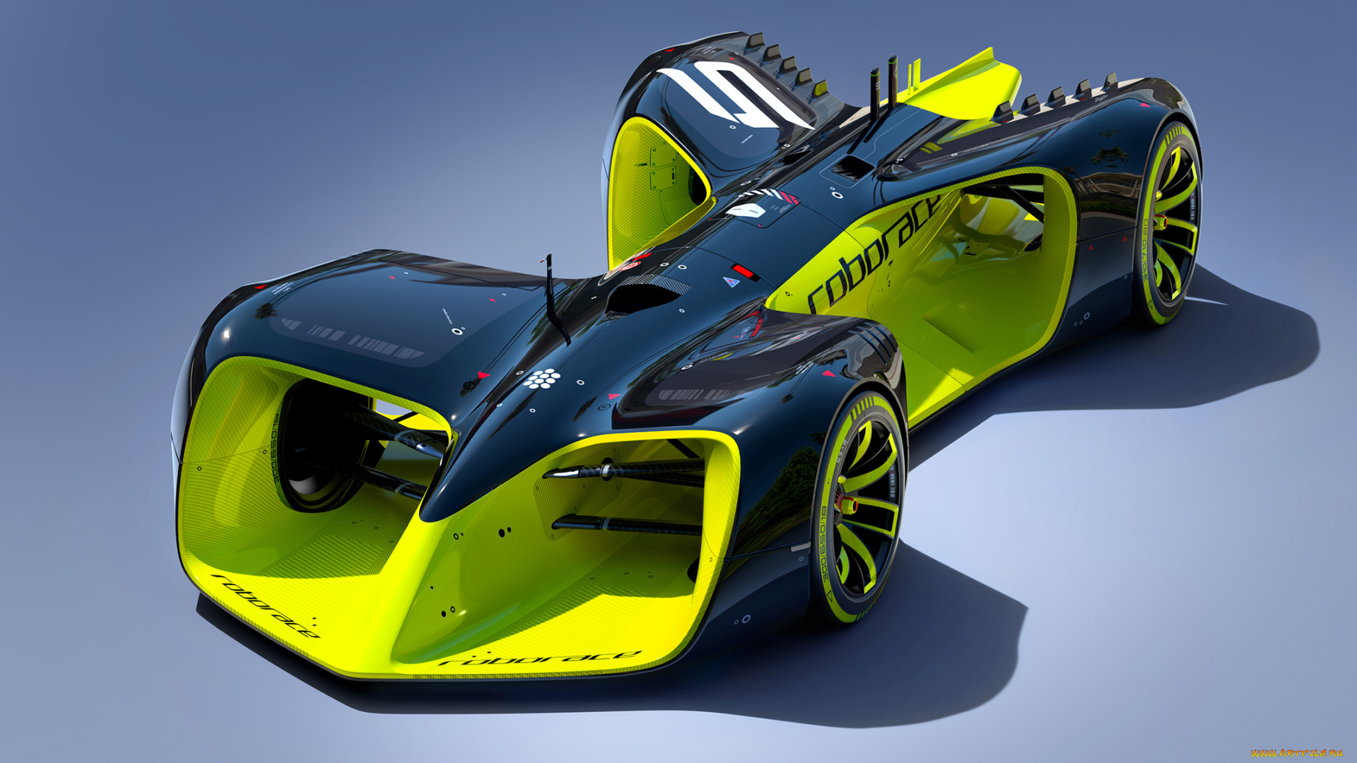 roborace, nvidia, автомобили, 3д, радиоуправление, скорость, гонки, roborace, nvidia, robomobil