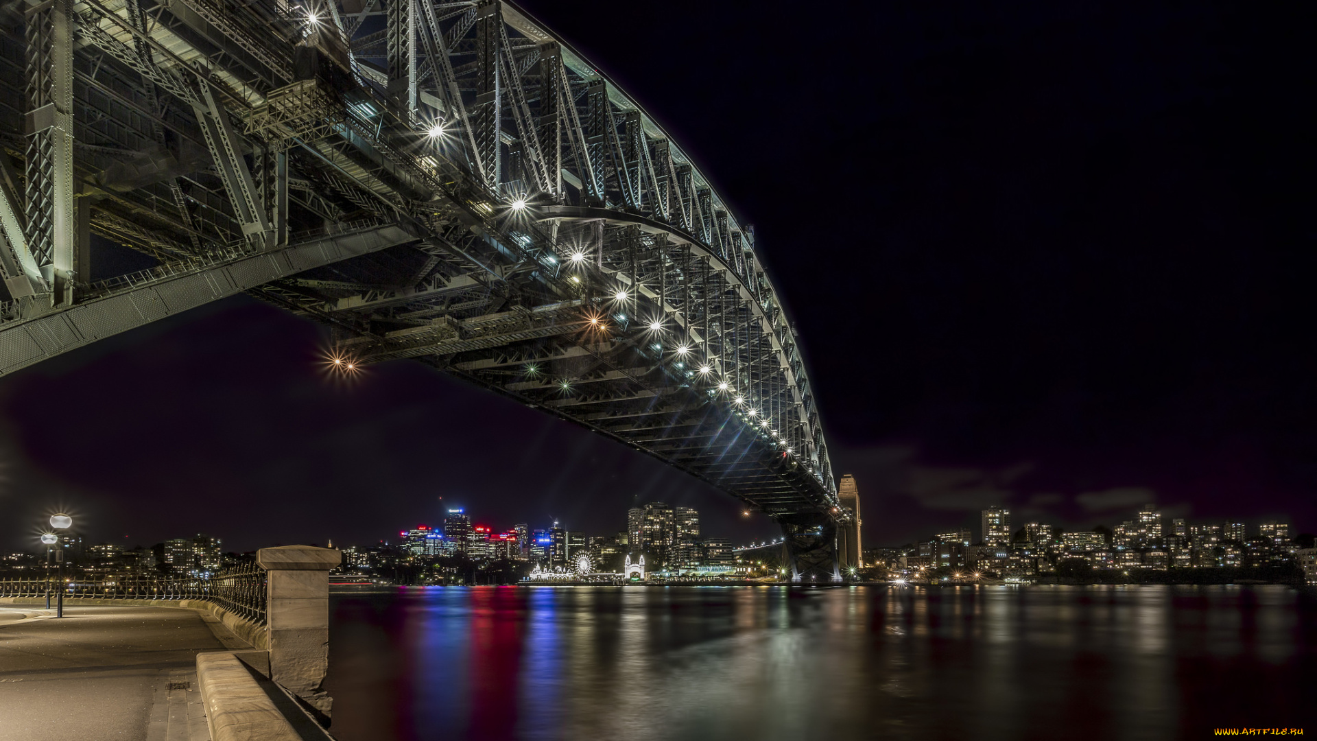 sydney, harbour, bridge, города, сидней, , австралия, мостотлив