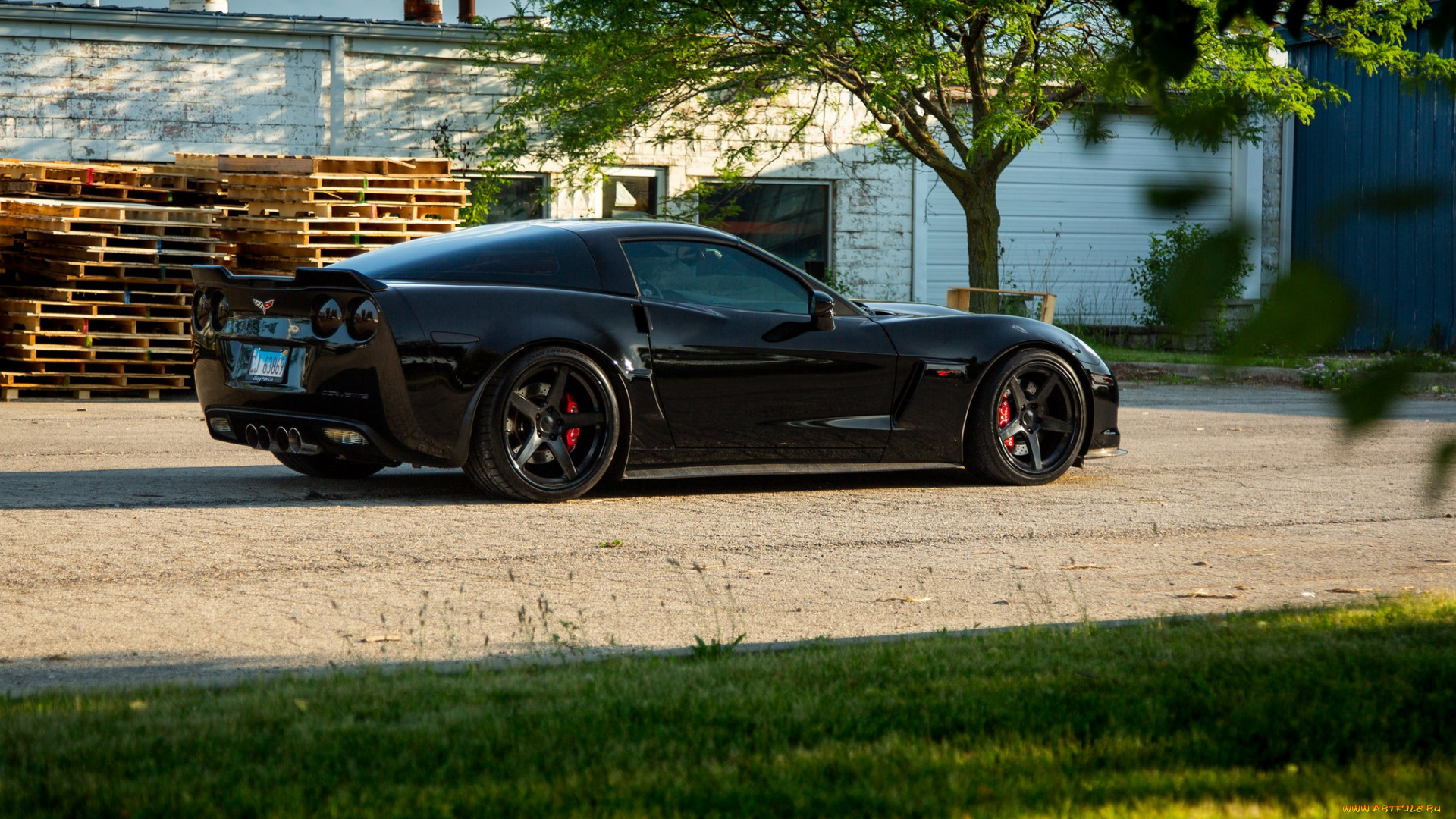 автомобили, corvette, z06, chevrolet, black