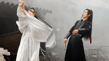 Картинка разное знаменитости ван ибо сяо чжань съемки костюмы меч
