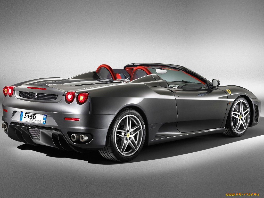 ferrari, f430, spyder, автомобили