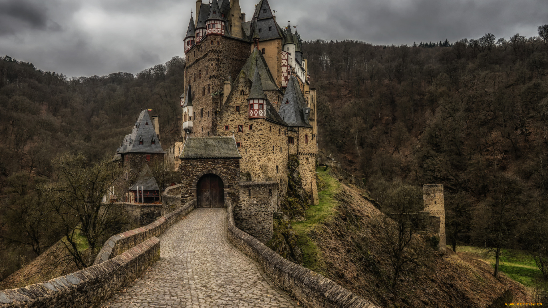 castle, eltz, , germany, города, замки, германии, дорога, замок